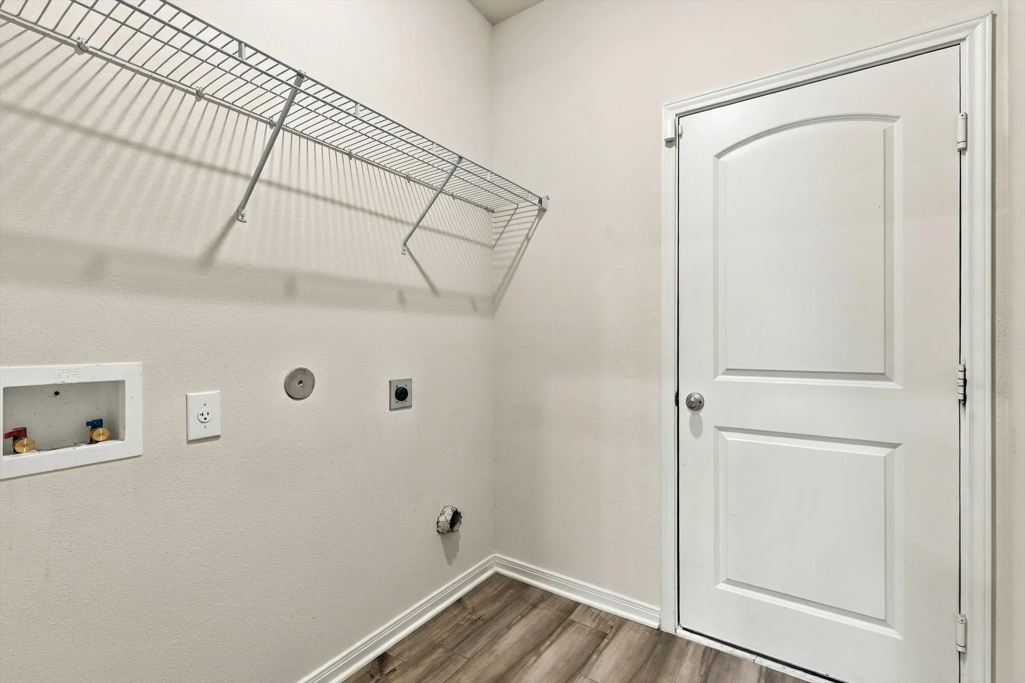 Separate utility room