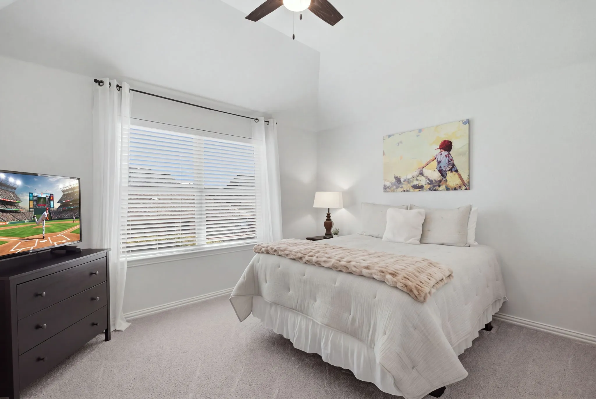 Bedroom upstairs.