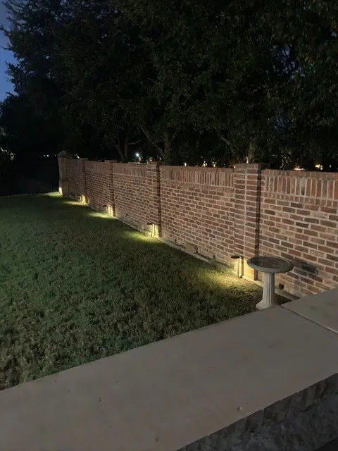 Fence lighting