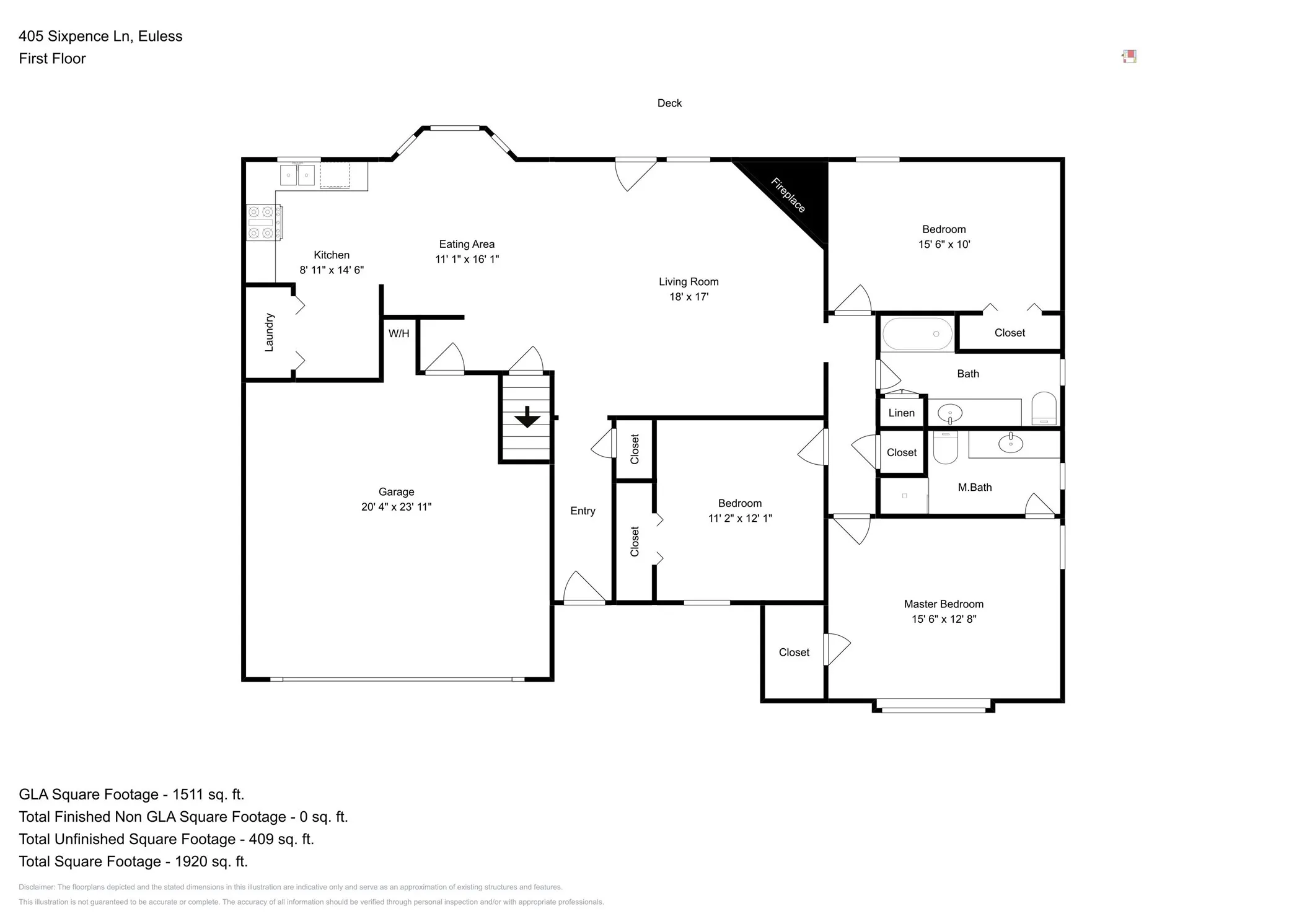 Single Family Residence For Sale in Tarrant County , 405 Sixpence Lane, Euless, Texas 76039, 3 Bedroom, 2 Bathroom, 2 Garage spaces, 1,569 Sqft, built in 1981, mls#21384188, Real Estate Agent in Euless, Homes For Sale in Tarrant county, Homes For Sale in Euless, Realtor in Euless Texas, Real Estate Brokerage Independent Realty Texas, Luminita Cordes Realtor