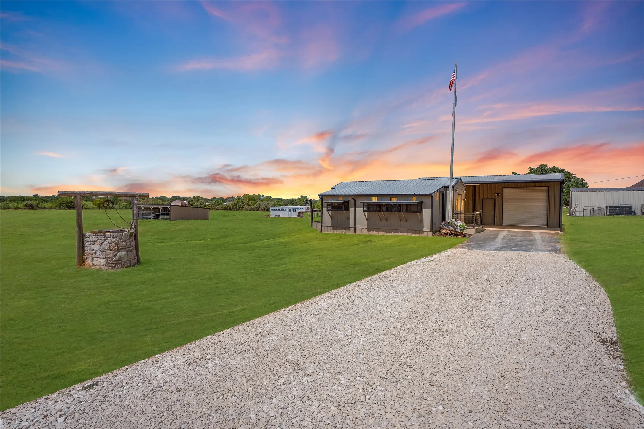 Virtual twilight & grass greening enhancement