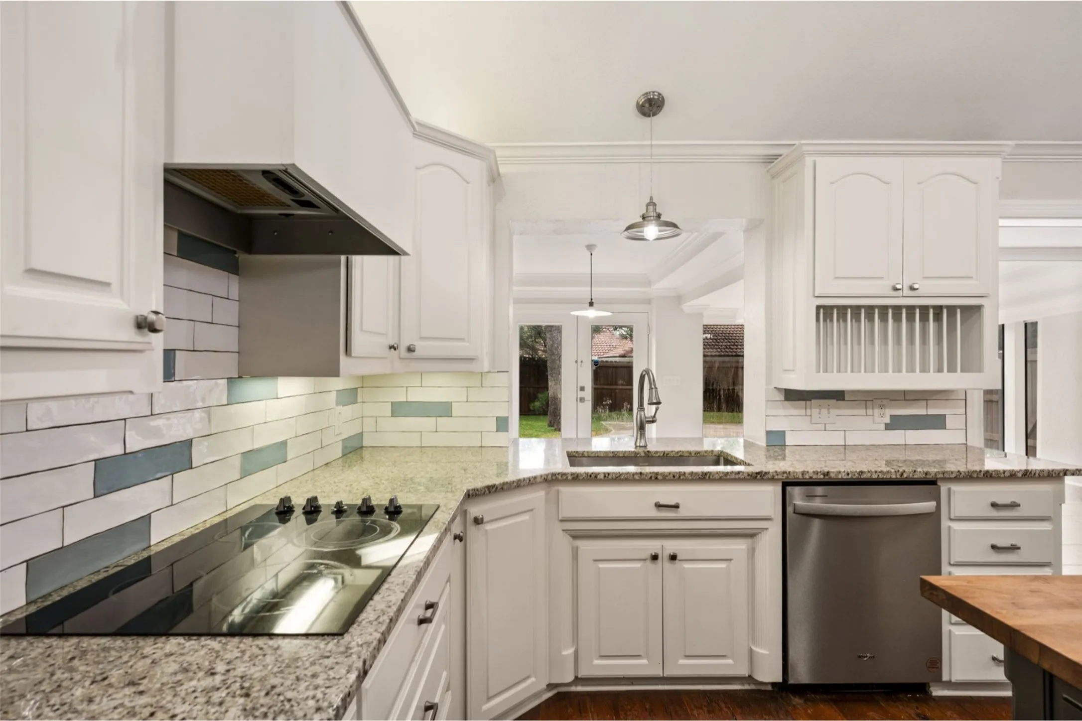 Chef's kitchen with abundant storage