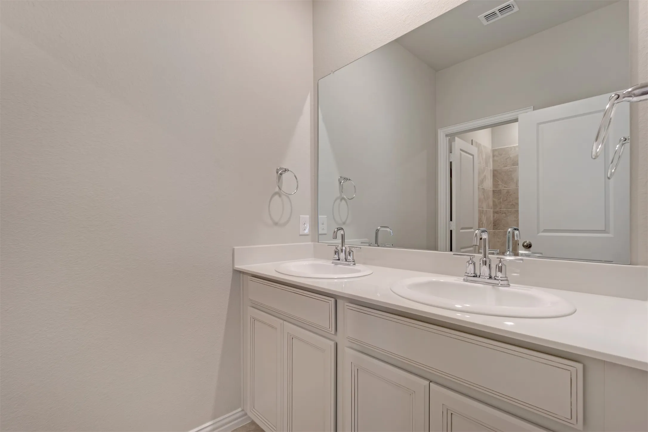 Auxiliary bath includes dual sinks