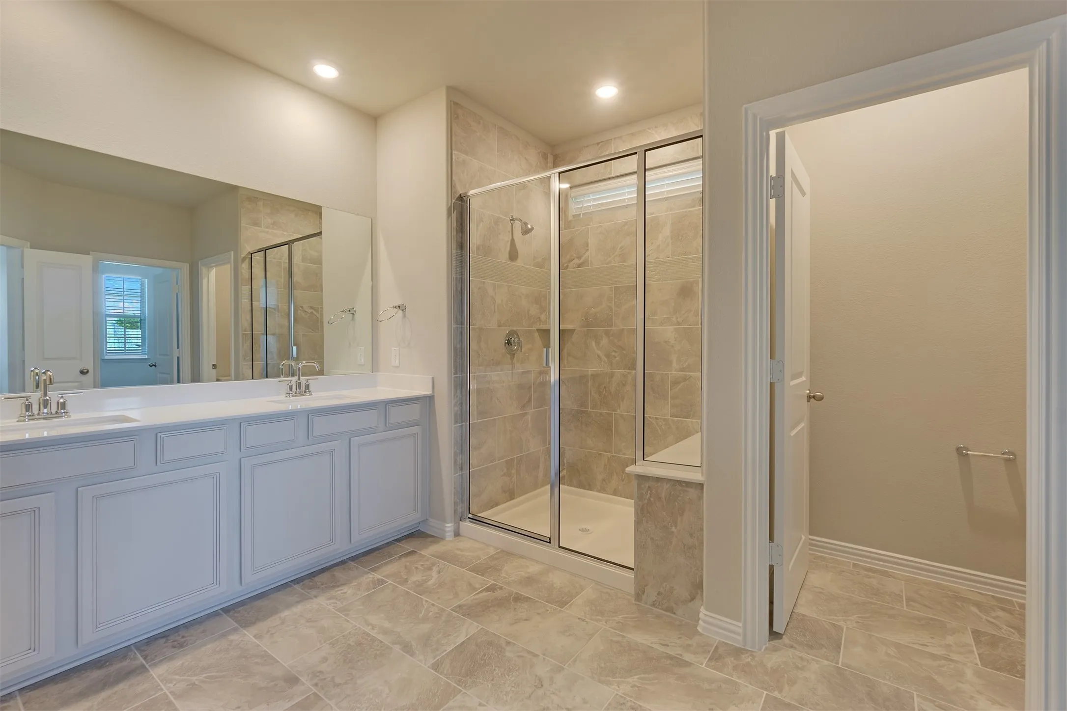 Lovely master bath