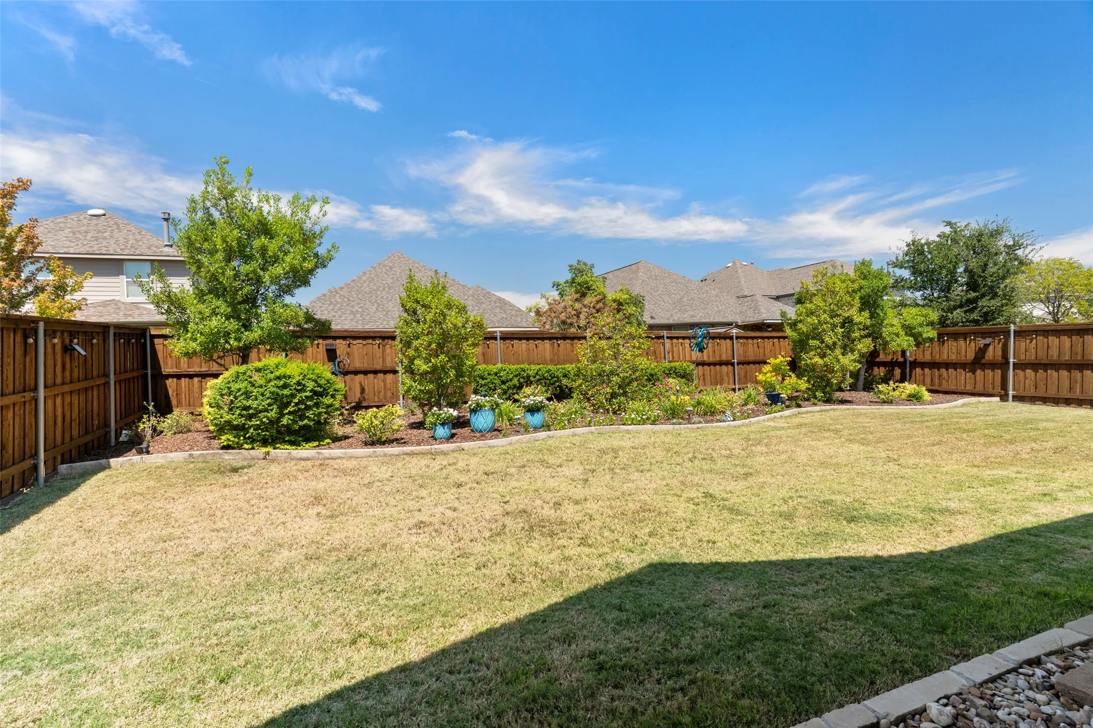 Beautiful yard!