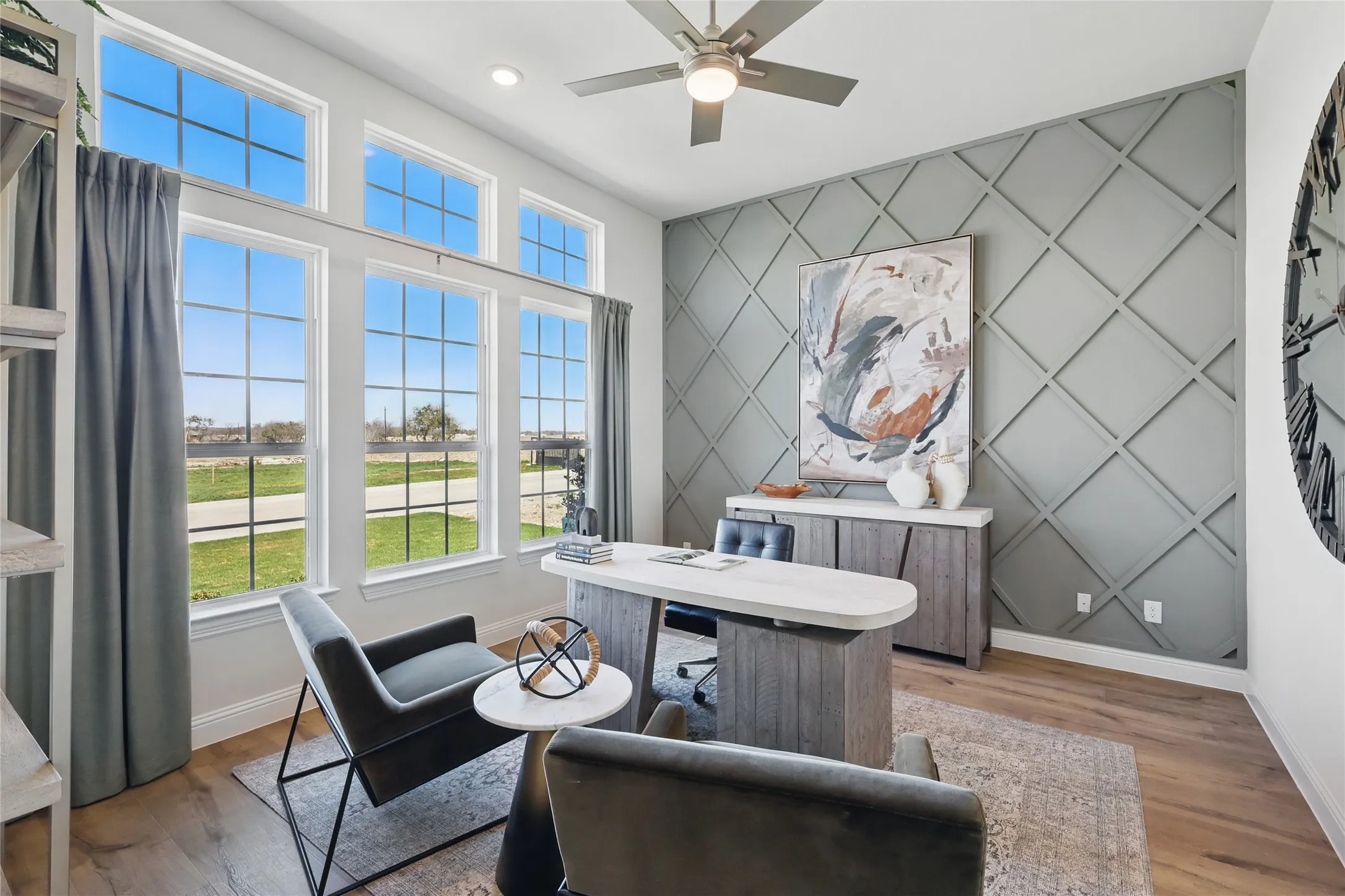 Model home photos of similar floorplans, not pictures of actual home.
