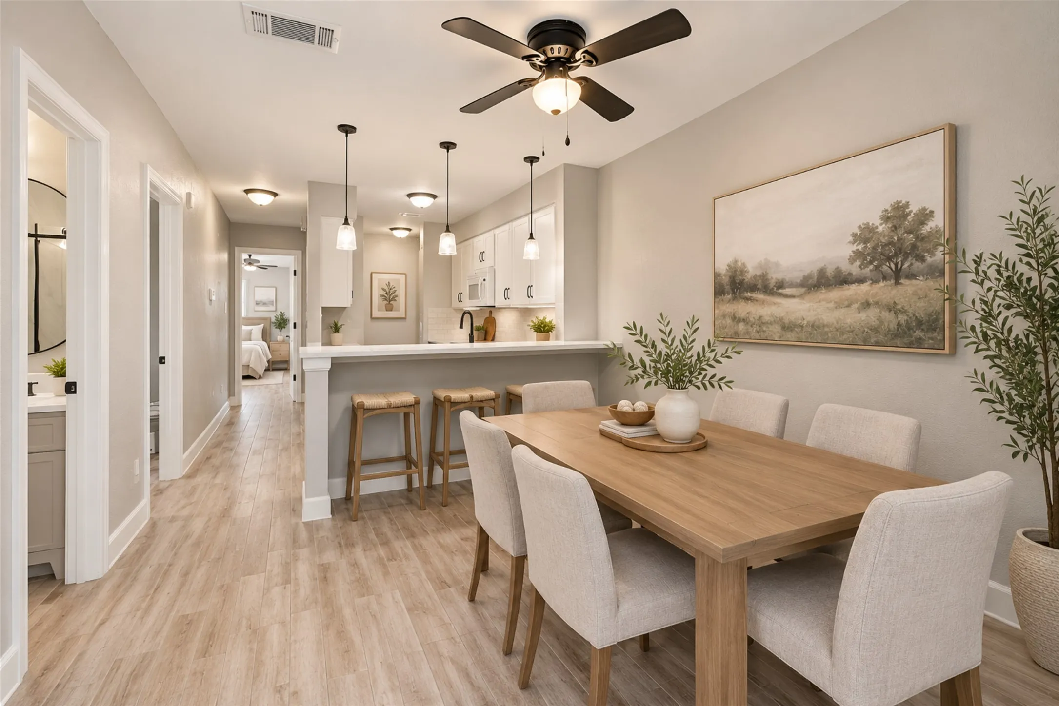 Dining Area - Virtually stagged