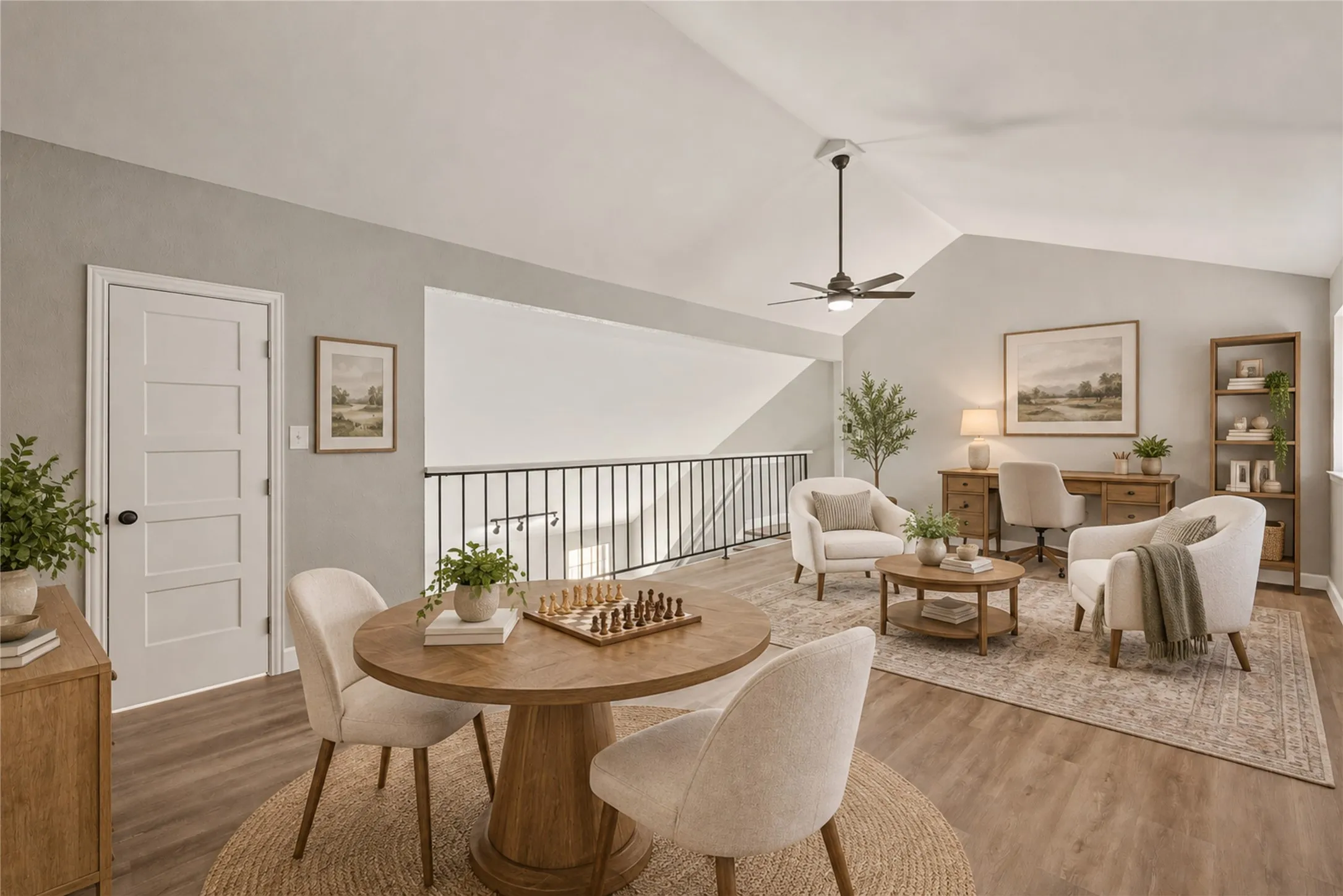 Game Room or 3rd Bedroom Upstairs - Virtually stagged