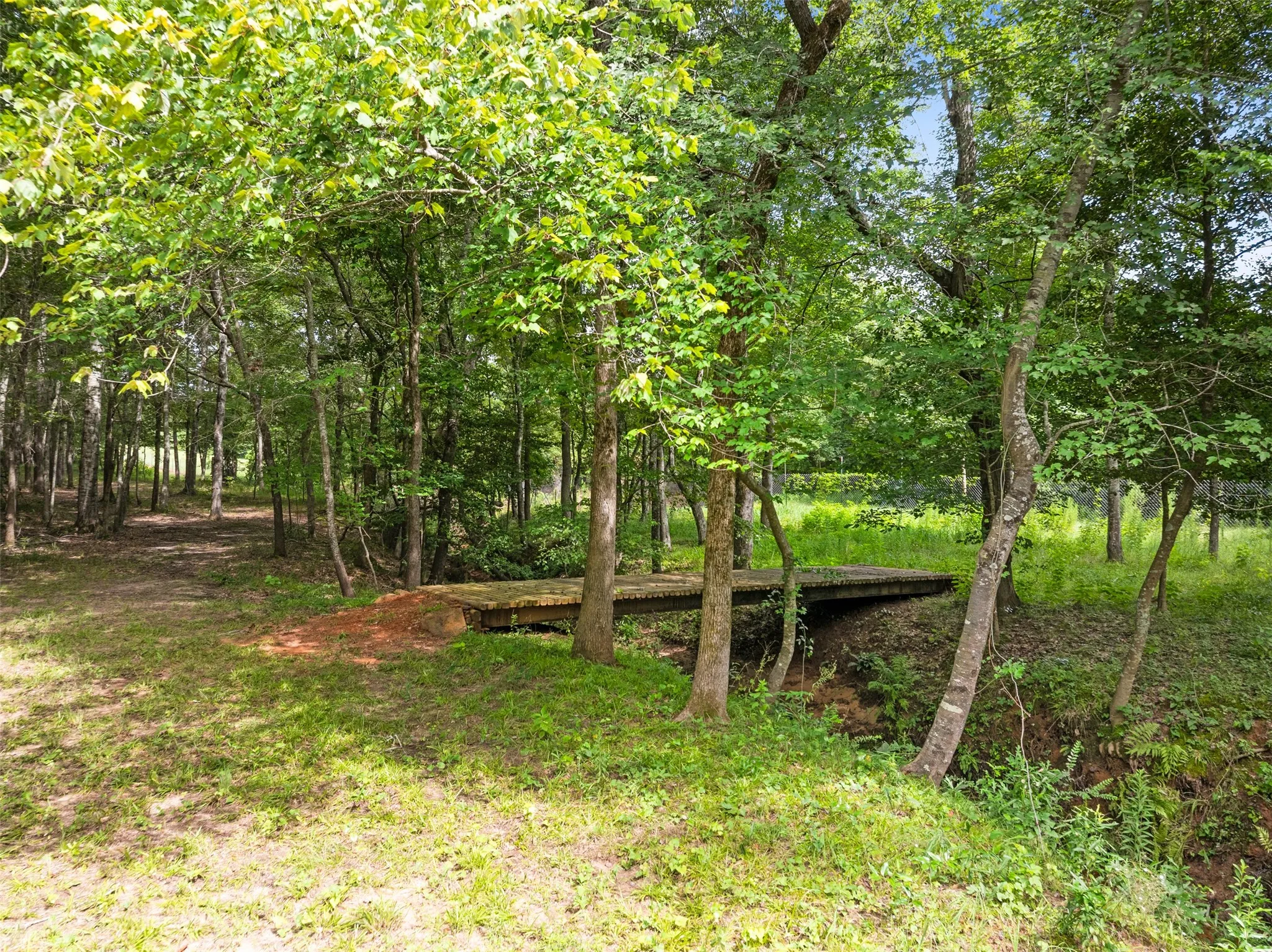 Creek at back of property