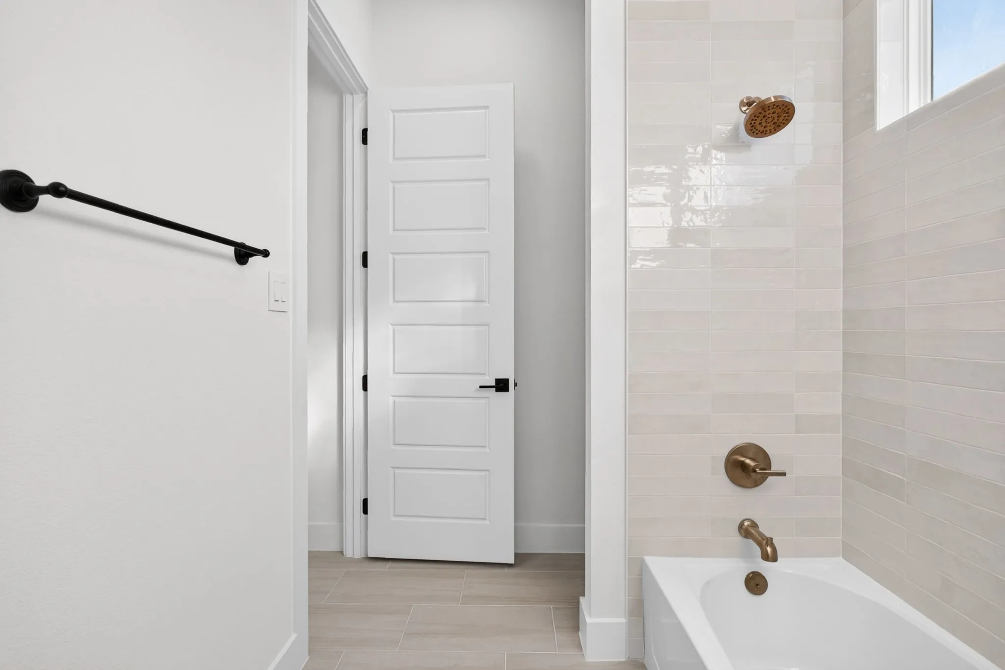 Love the tile selections in this home and all of the hardware choices.