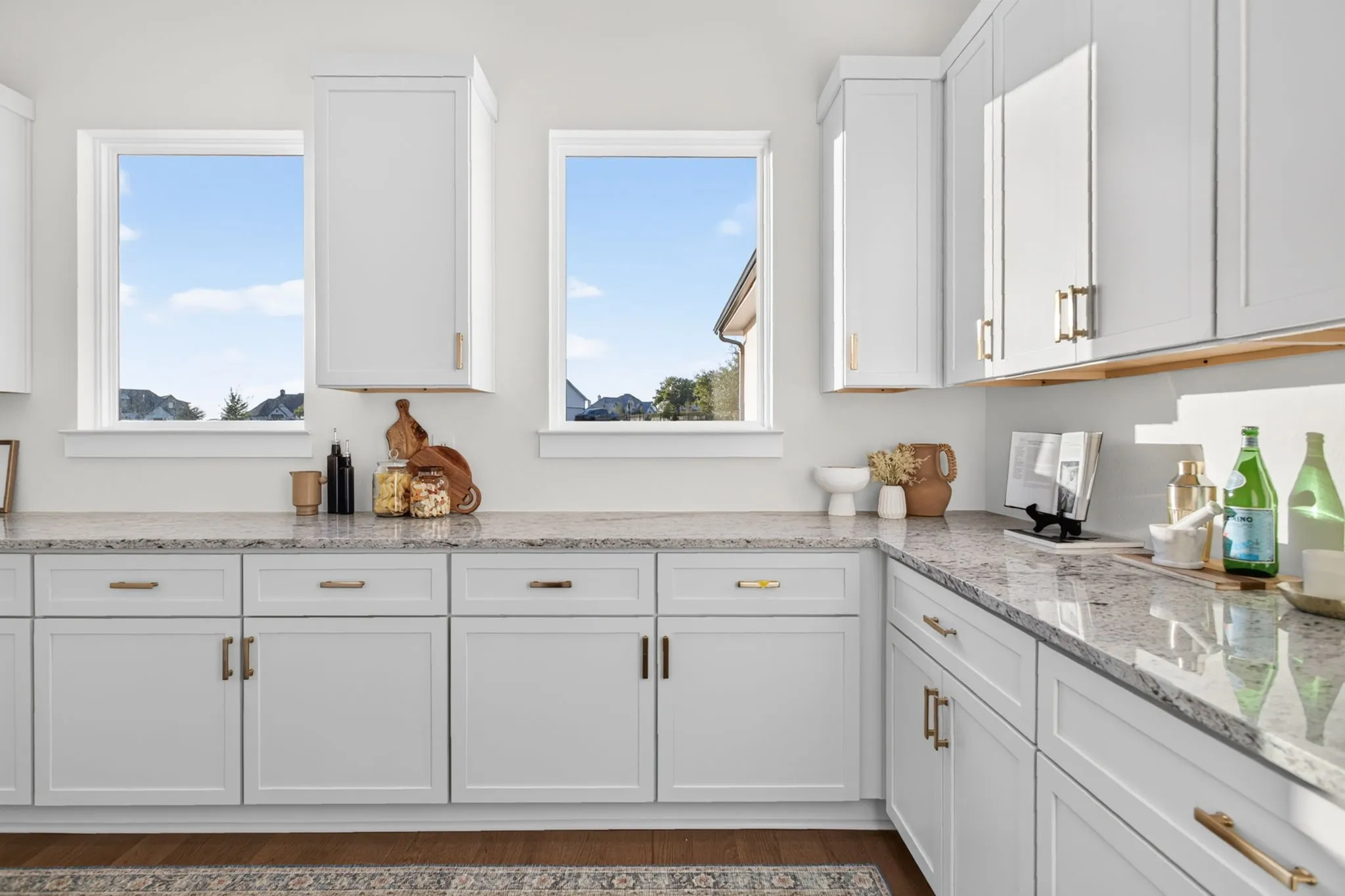 It's the space of your dreams. So much storage. Everything tucked away in its place.