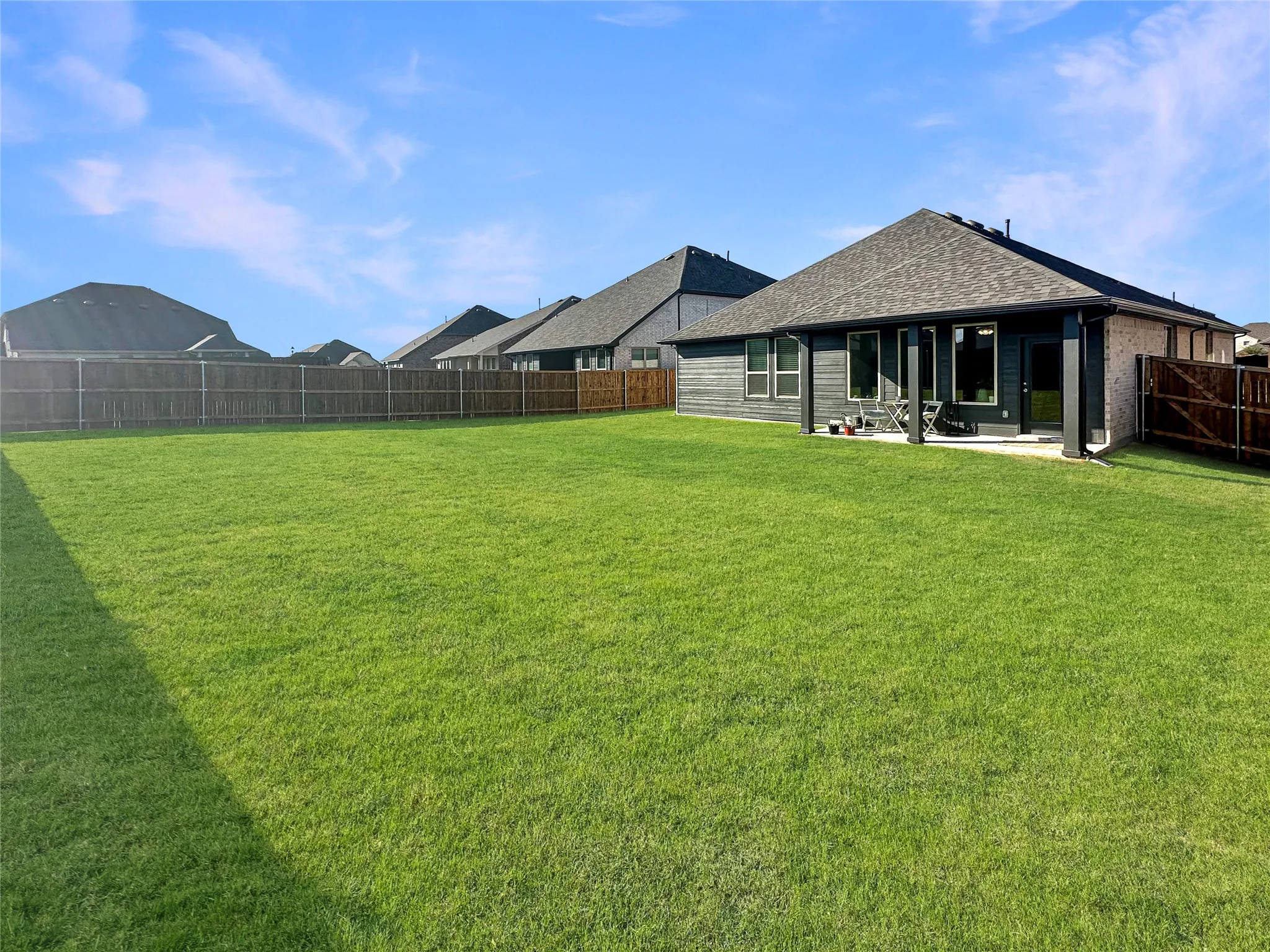 View of yard featuring a patio area
