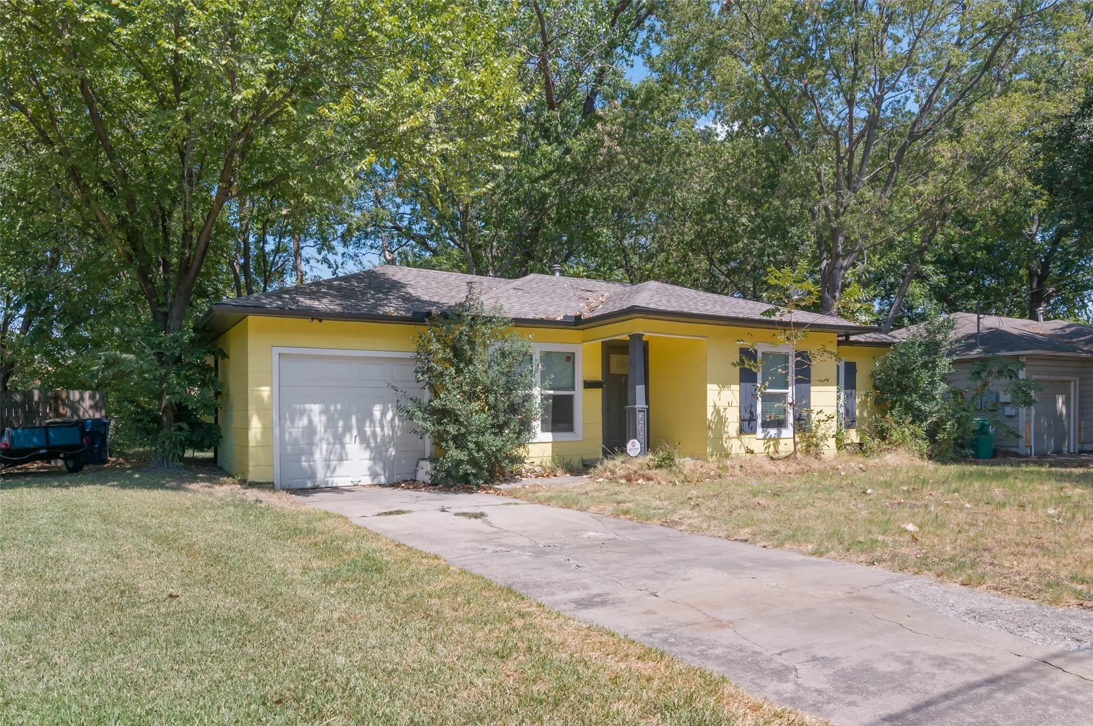 Cute one-story home right in the heart of Denton, TX.