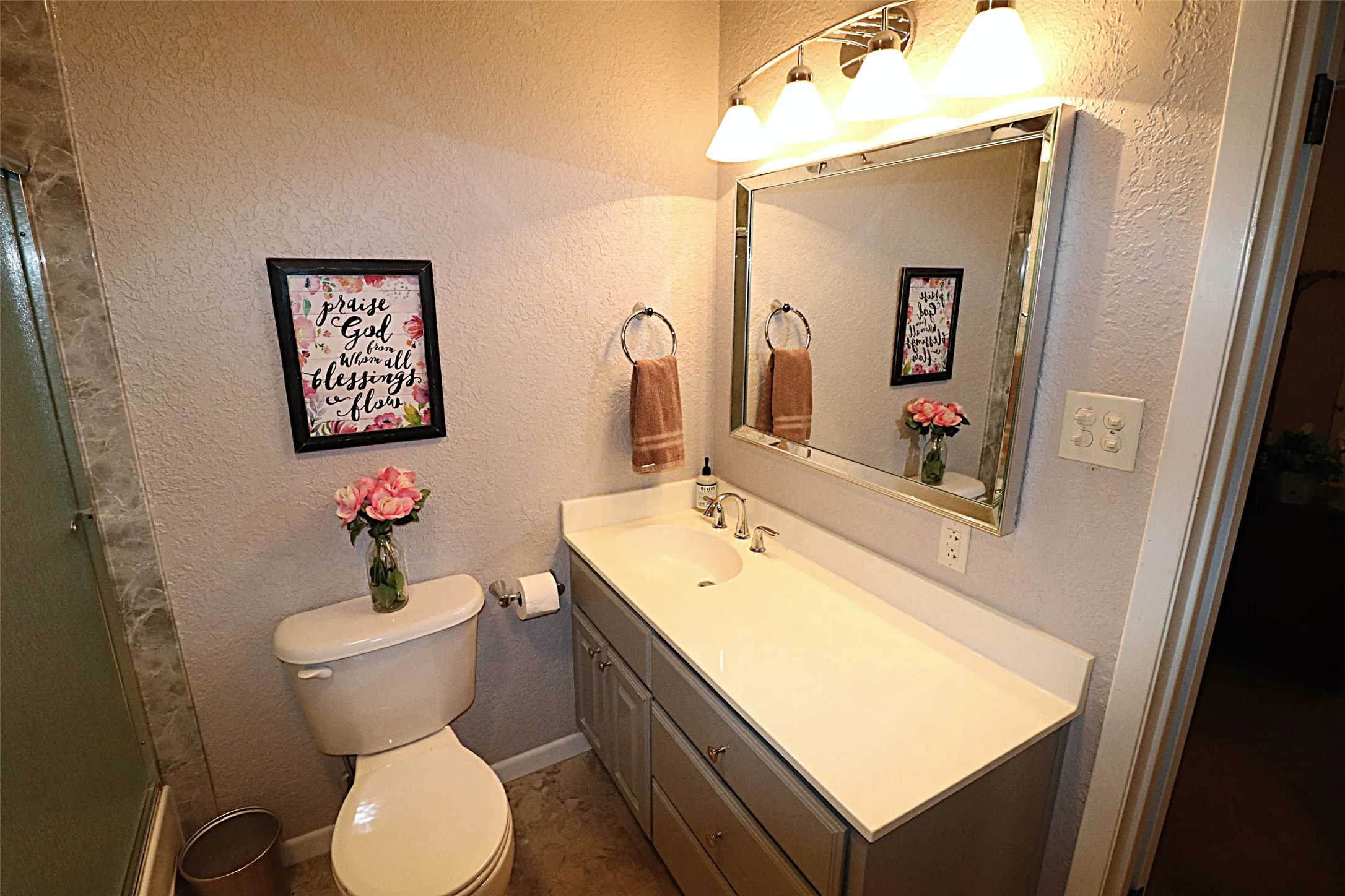 Hall bathroom