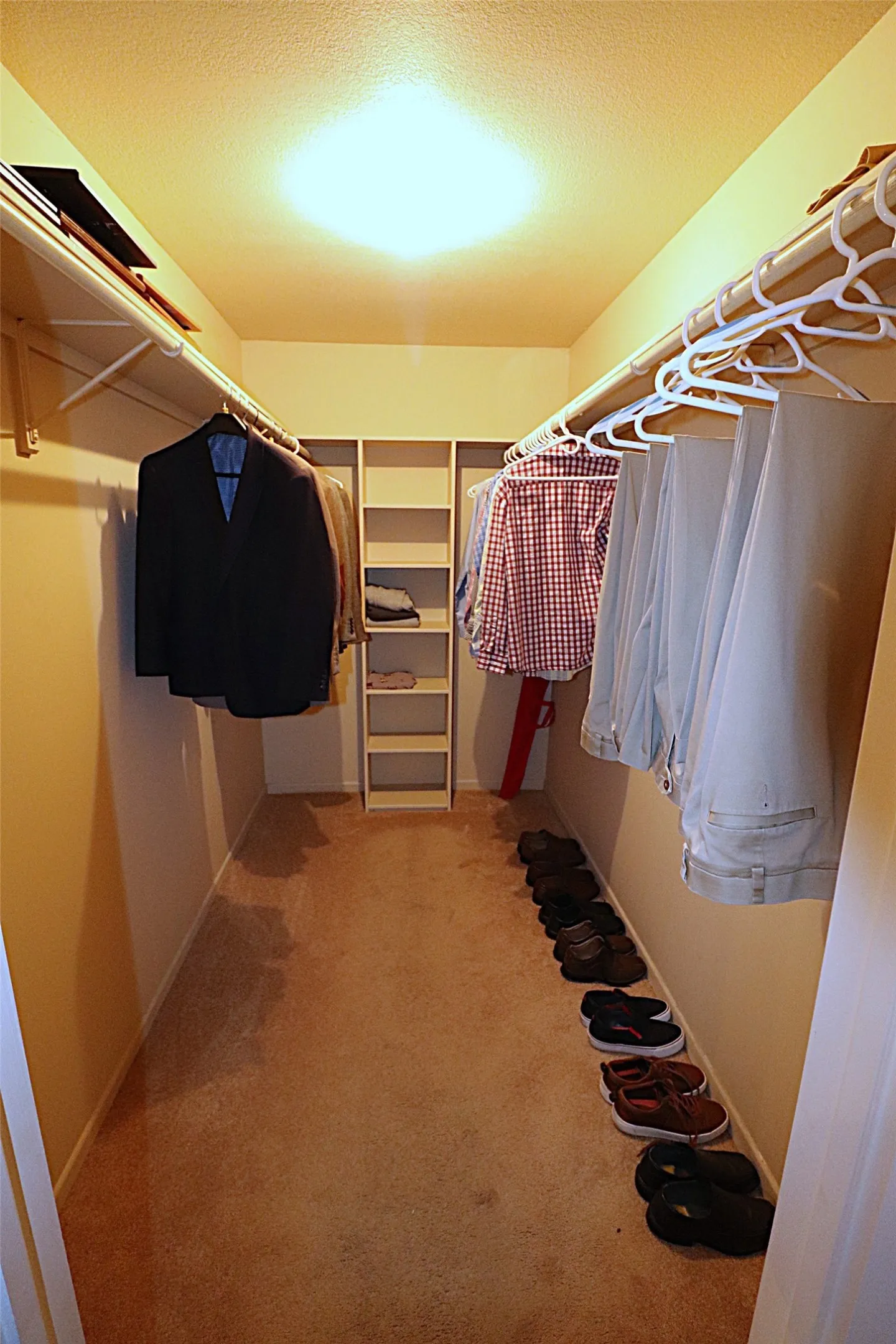 Primary walk-in closet