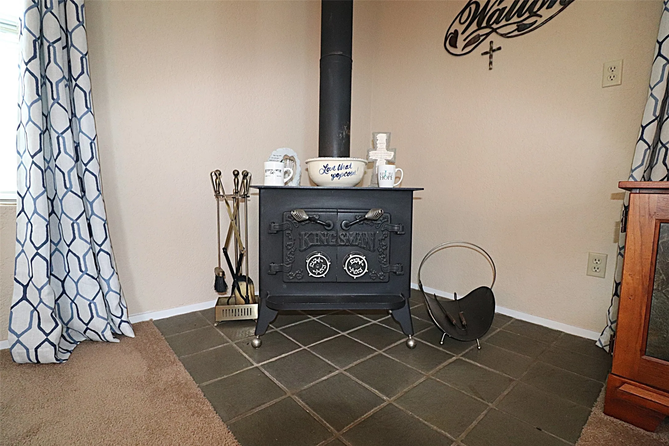 Wood burning stove