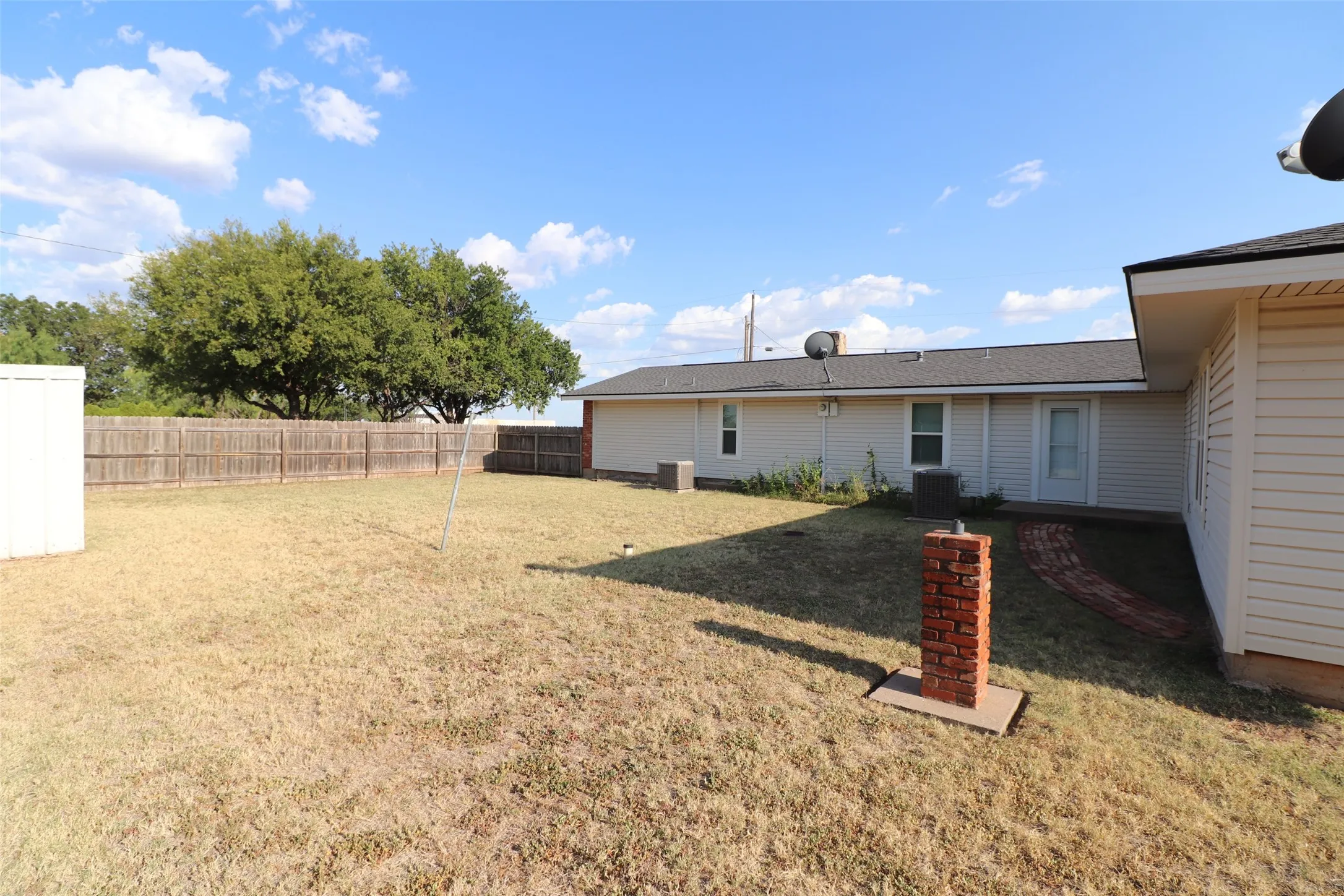 East backyard