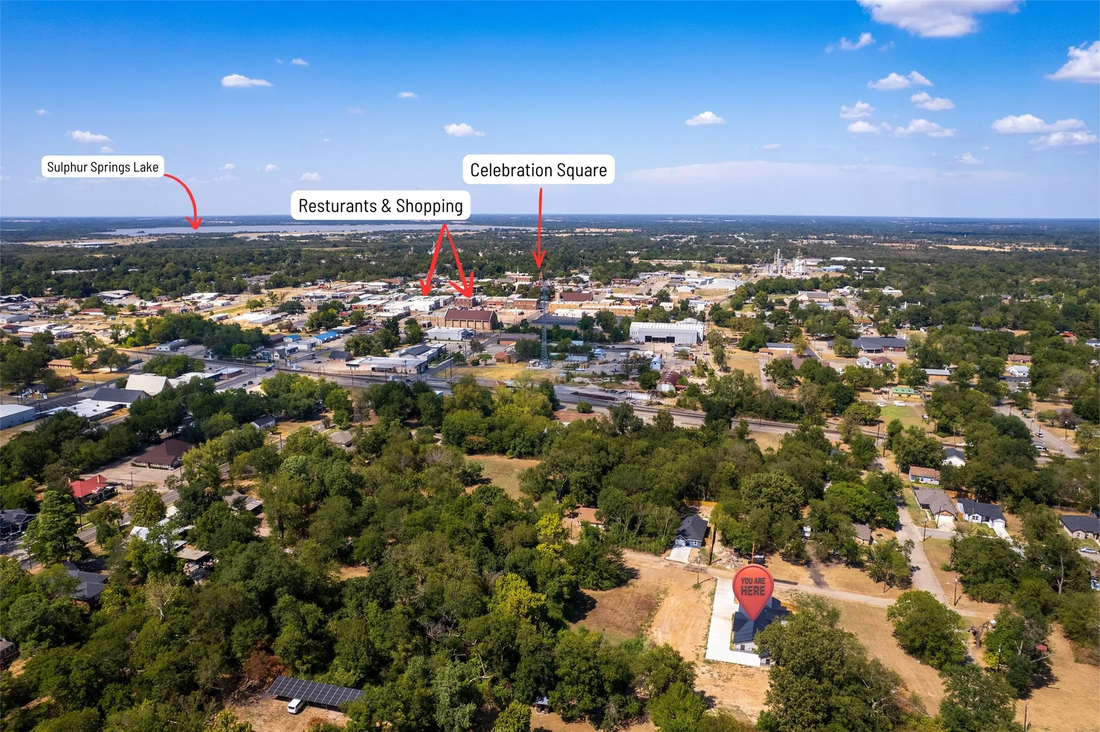 Proximity to downtown, shopping, dining & lake