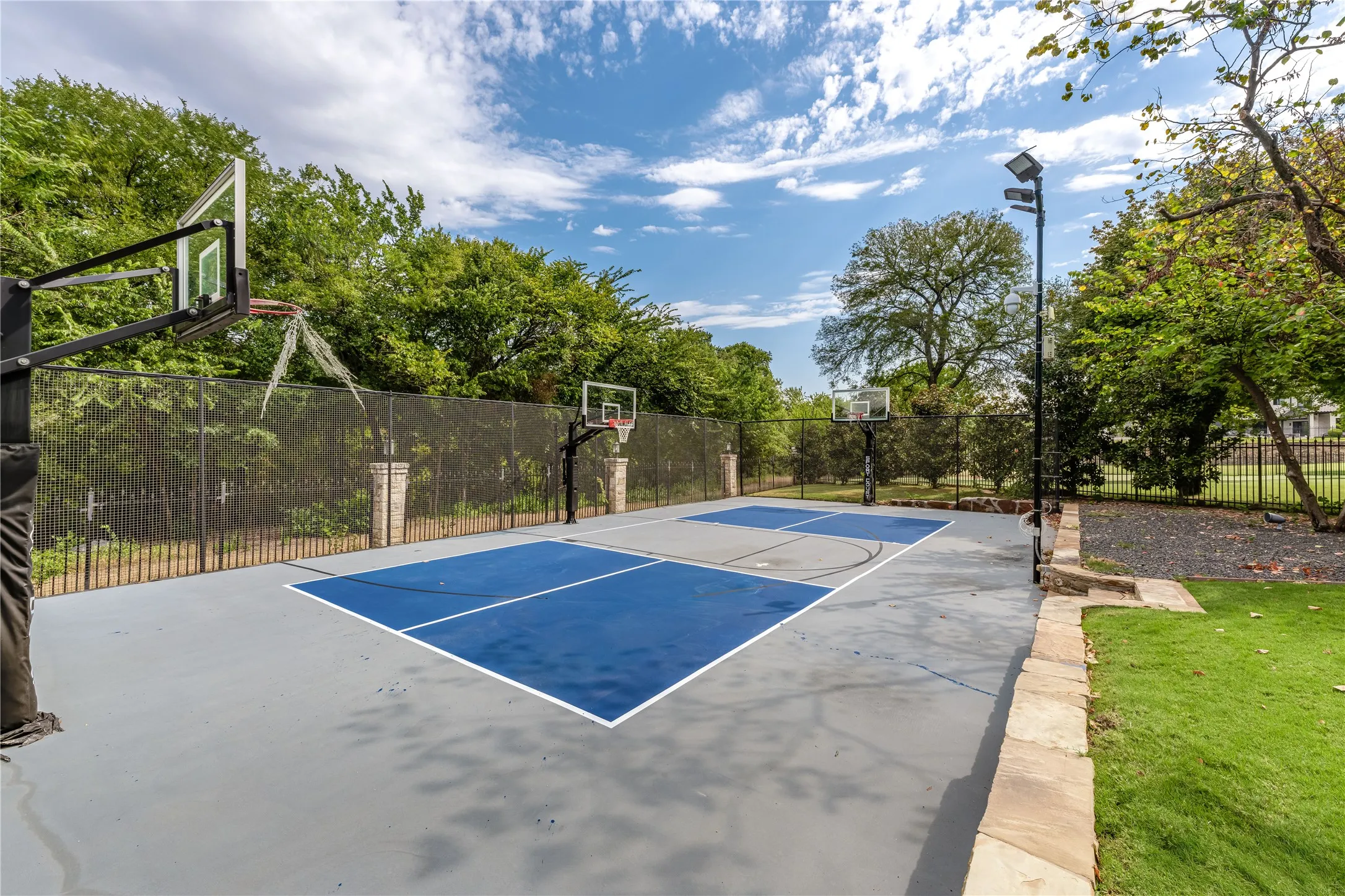 Sport court.