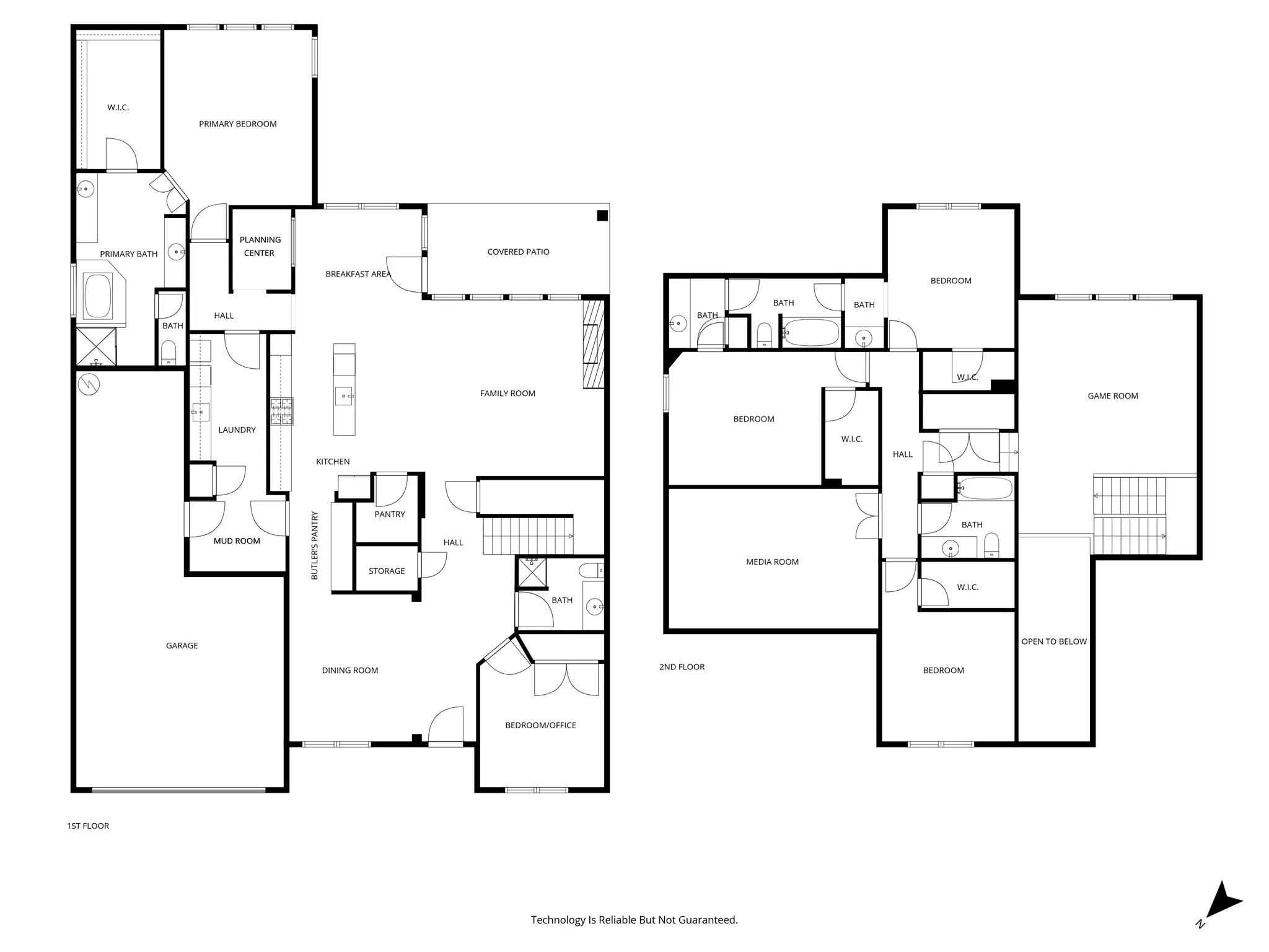 Floor plan is deemed highly reliable but not guaranteed.
