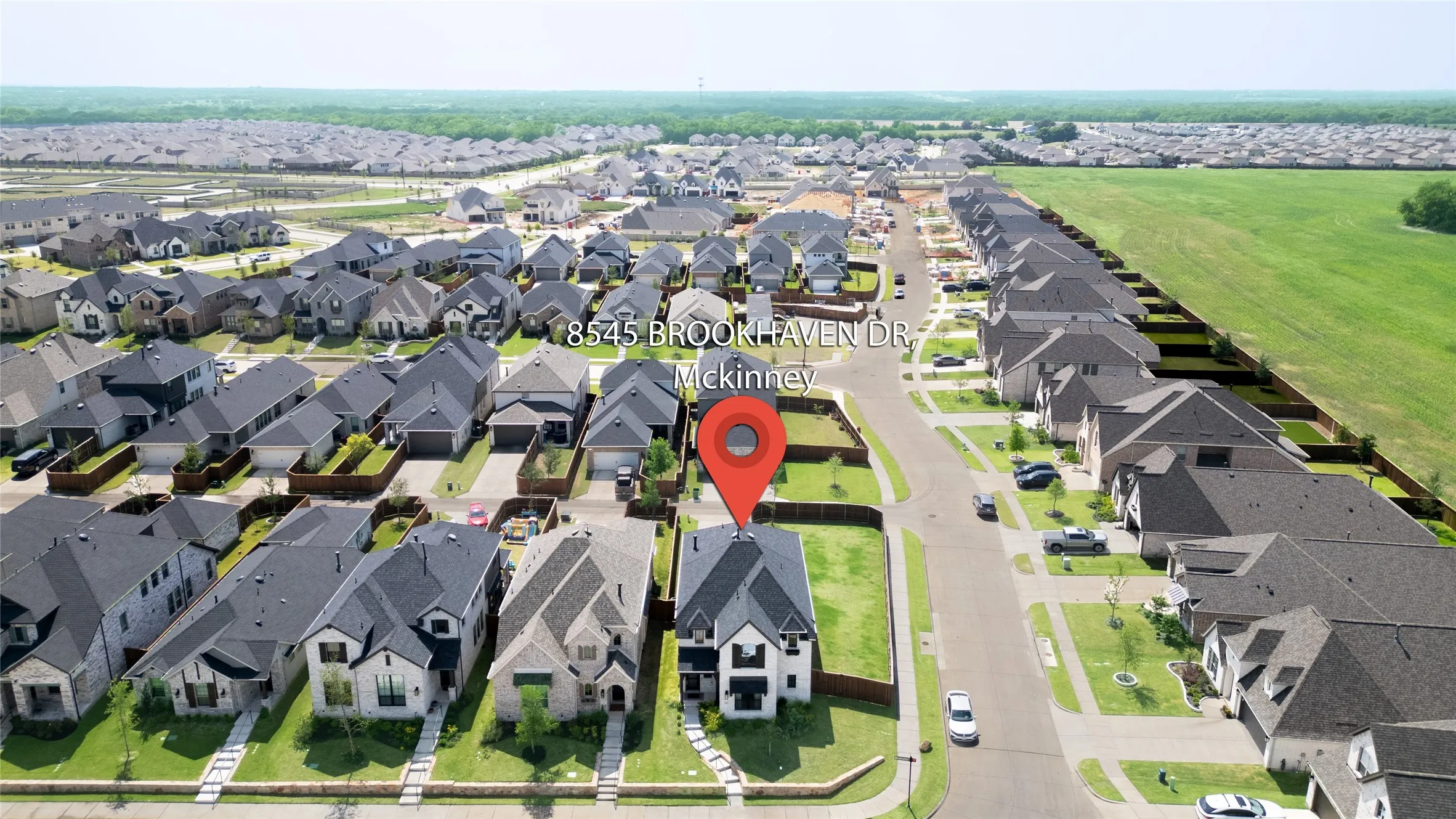 Single Family Residence For Sale in Collin County , 8545 Brookhaven Drive, Mc Kinney, Texas 75071, 4 Bedroom, 3 Bathroom, 2 Garage spaces, 2,441 Sqft, built in 2023, mls#21384774, Real Estate Agent in Mc Kinney, Homes For Sale in Collin county, Homes For Sale in Mc Kinney, Realtor in Mc Kinney Texas, Real Estate Brokerage Independent Realty Texas, Luminita Cordes Realtor