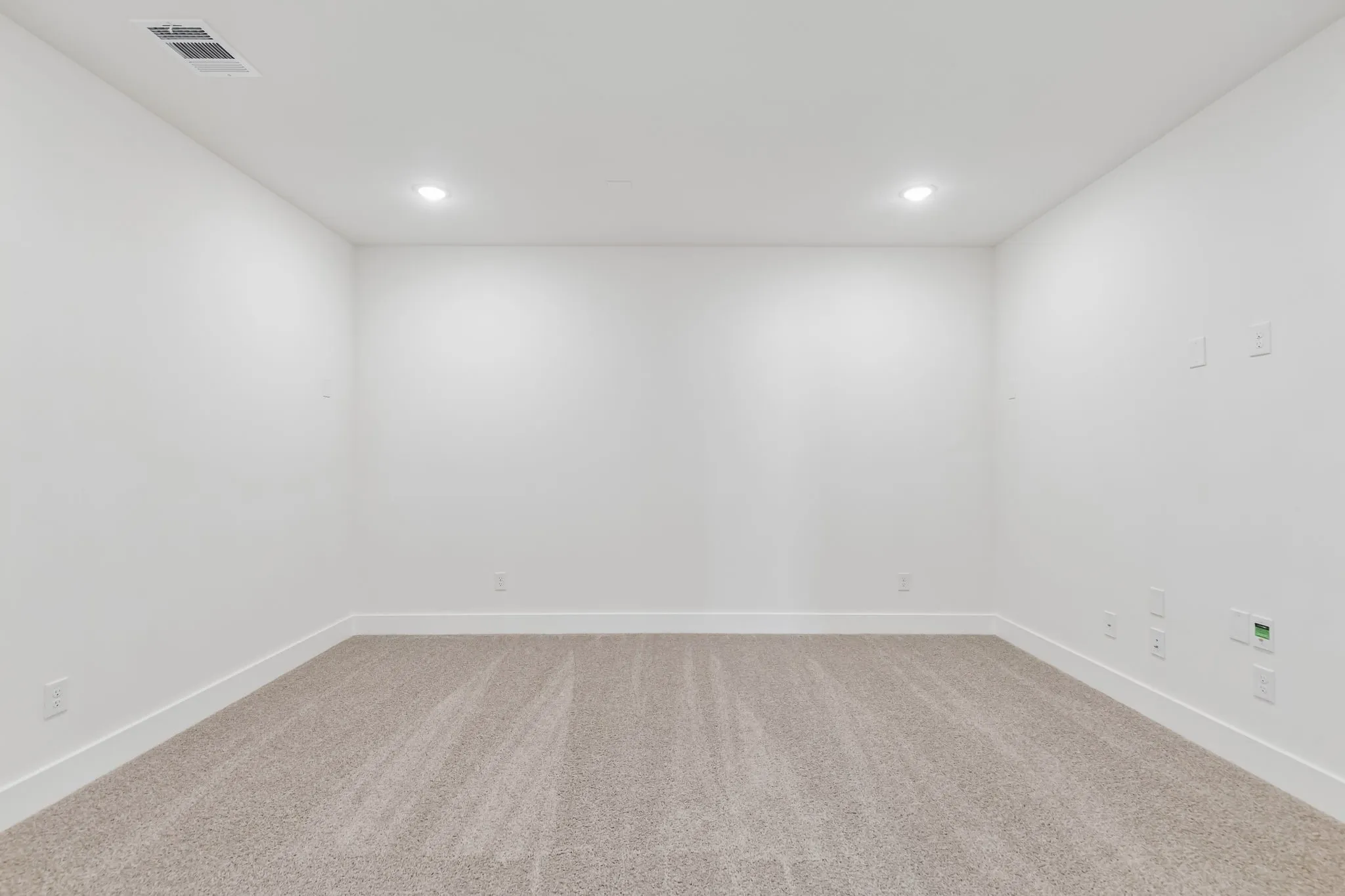 The spacious media room with adjacent game room create the ultimate family entertainment zone!