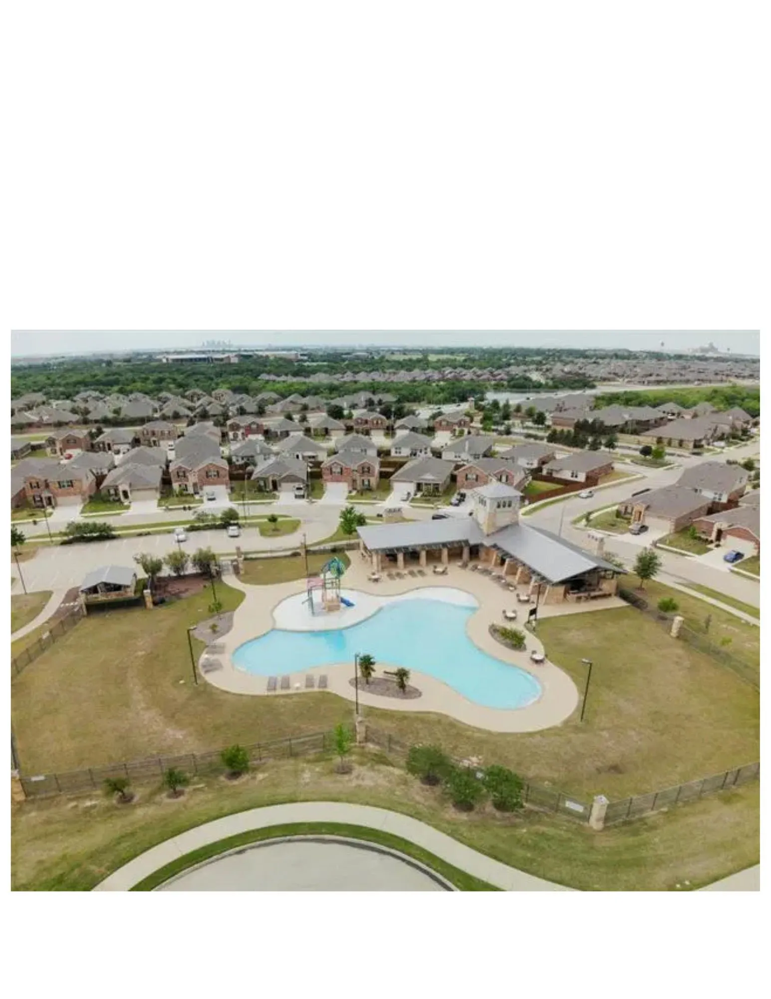 Community Pool on Charbray – Overhead