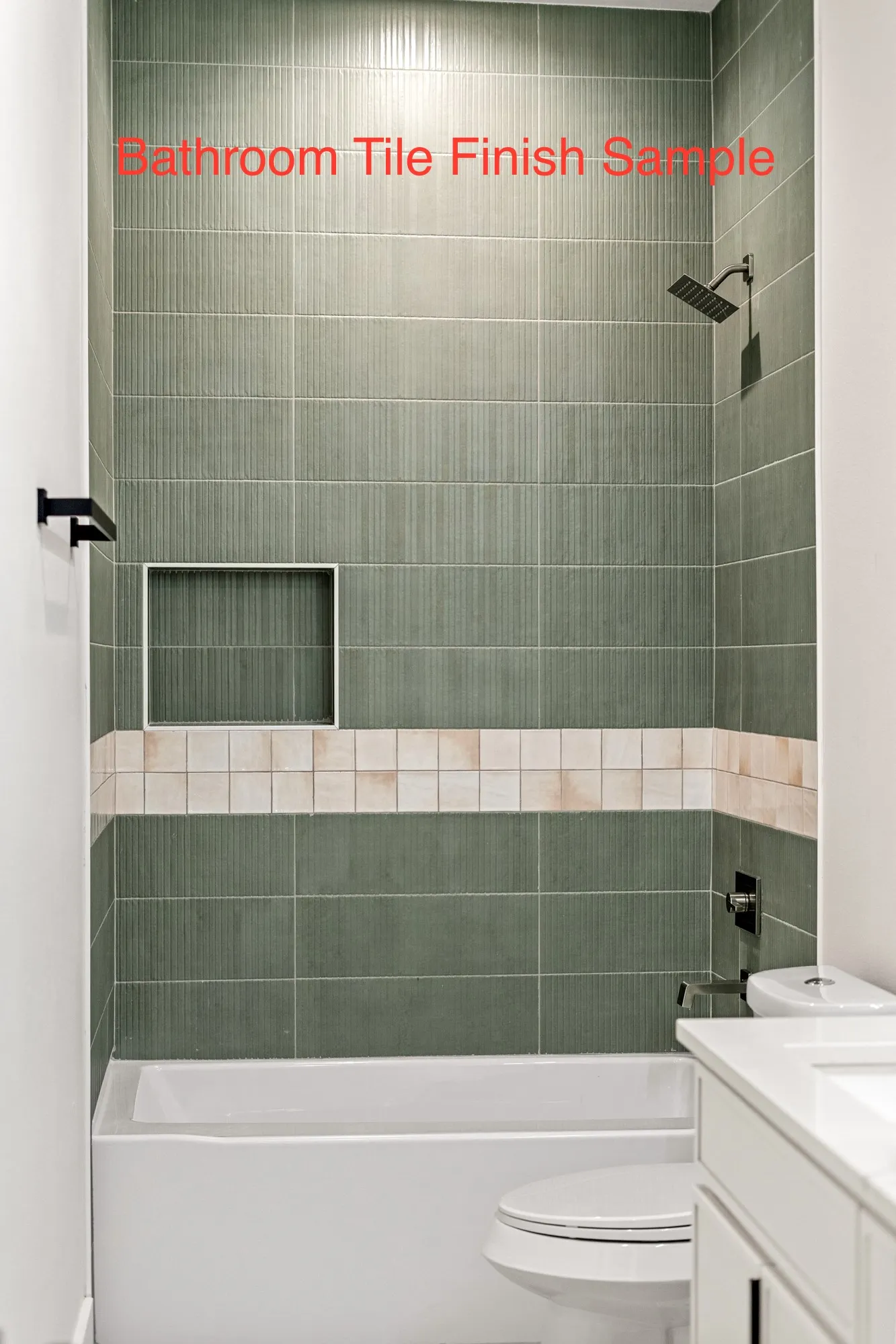 Sample of Bathroom Tile Finishes