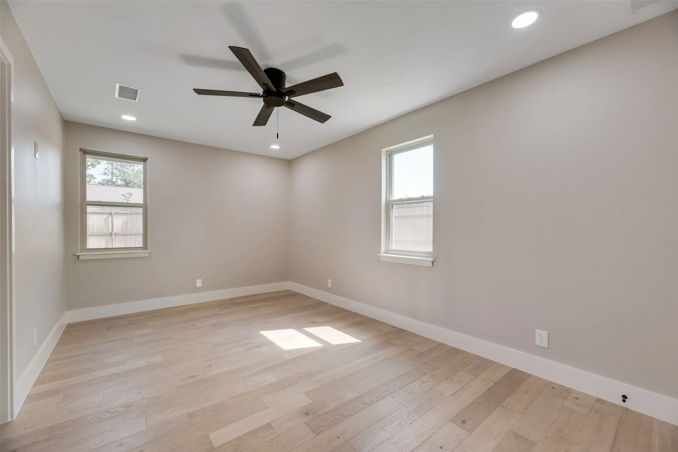 Bedroom with plenty of natural light
