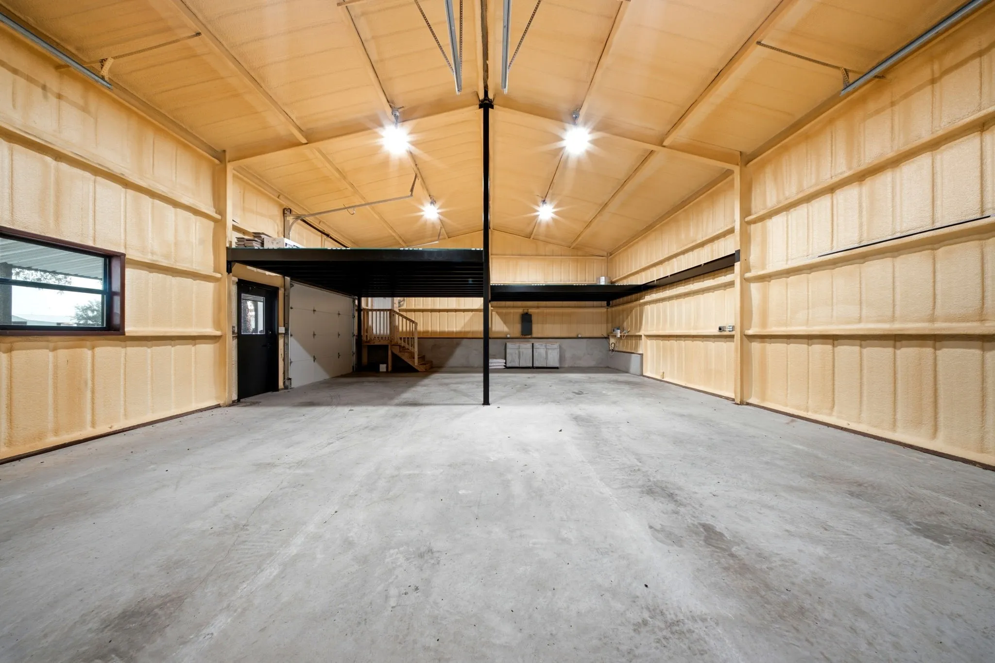 3 Car Garage with storage above / Foam Insulated / Tandem