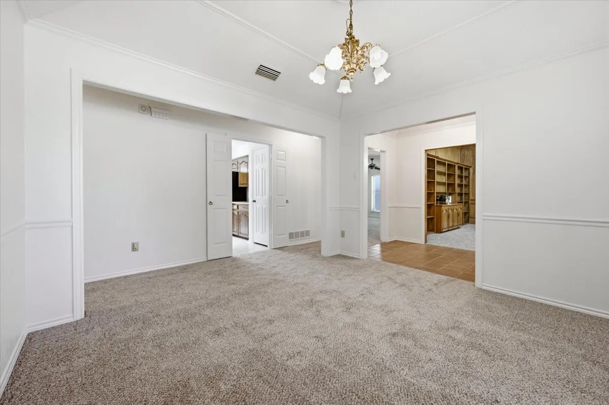 another view of formal dining room