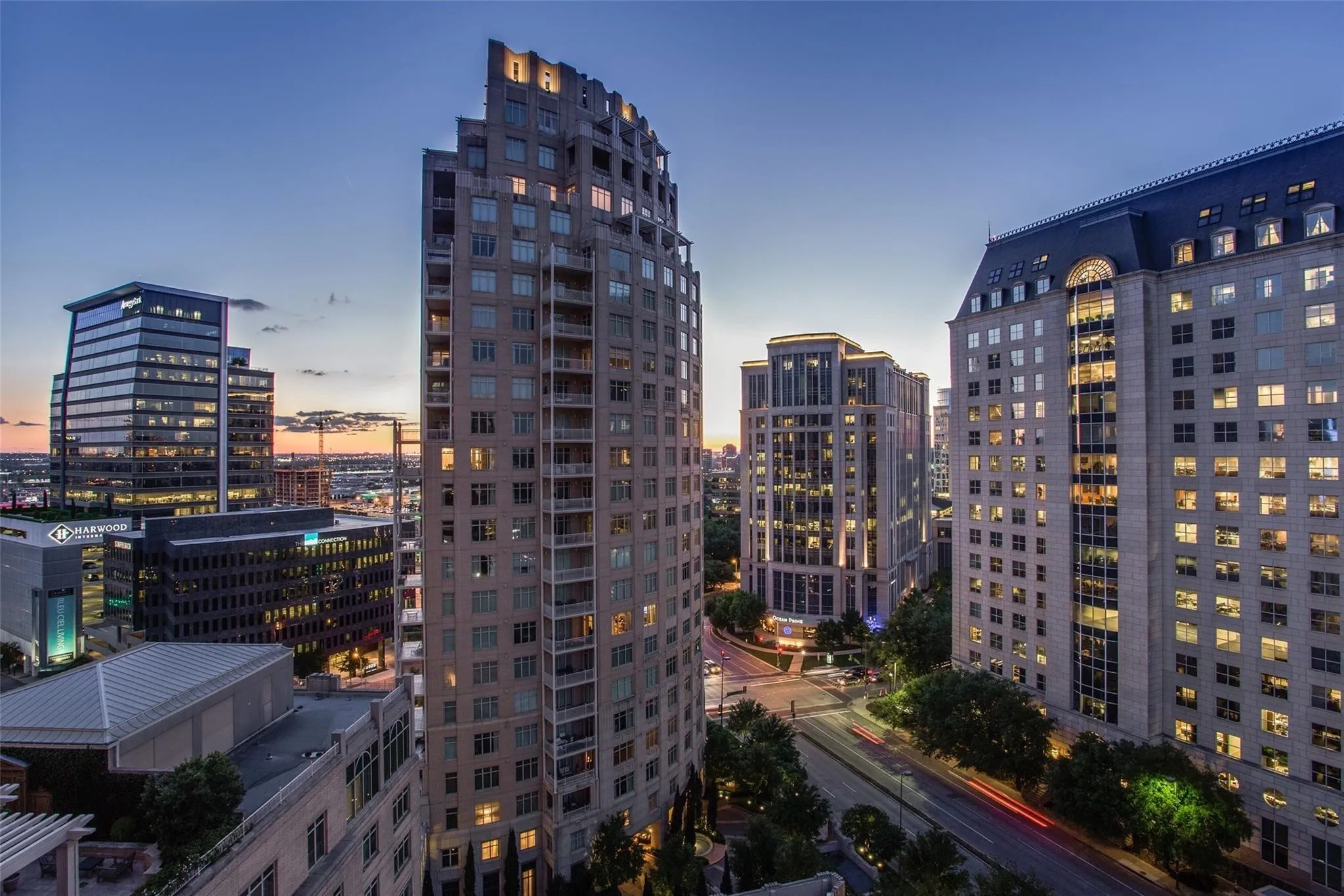 Residences at the Ritz-Carlton in walkable Uptown.