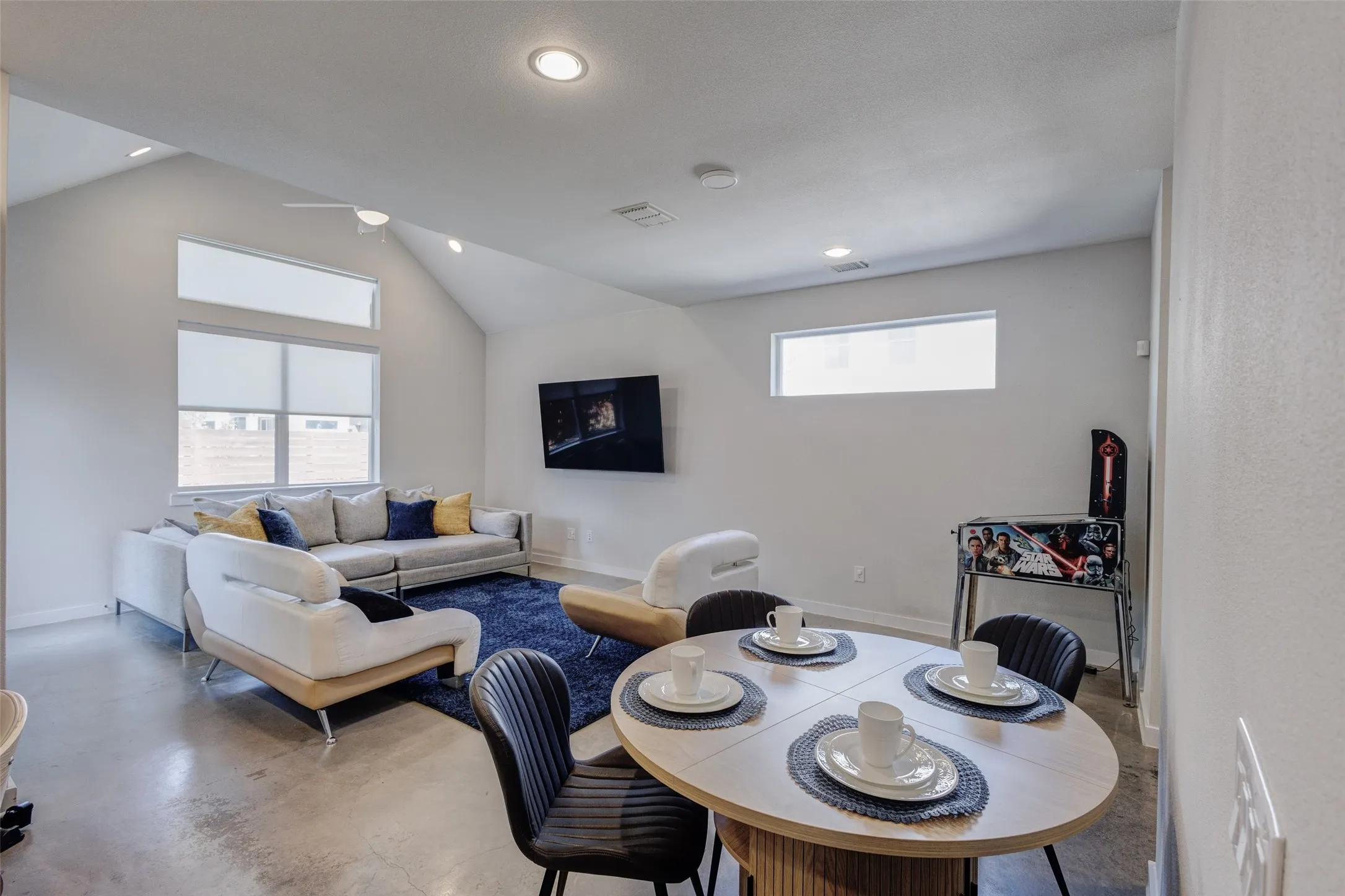 Living and dining