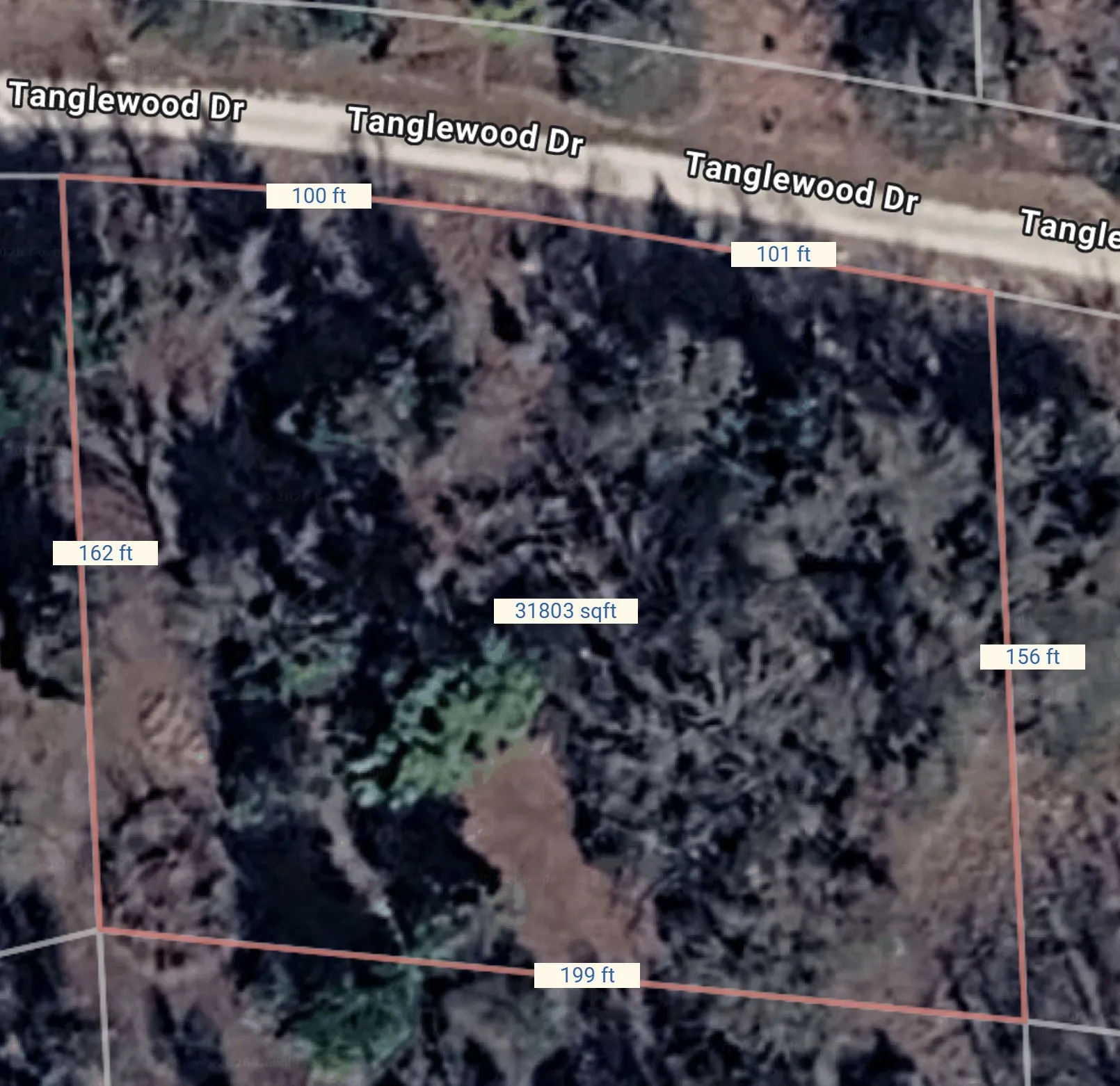Plat Map. Illustrating the property's boundary APPROXIMATE dimensions and total square footage