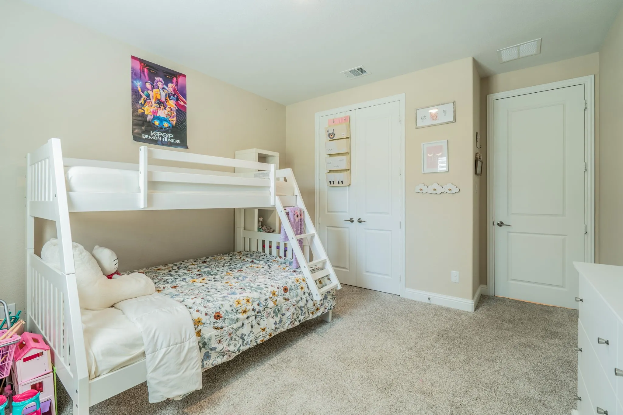 Neutral-toned wall paint throughout
