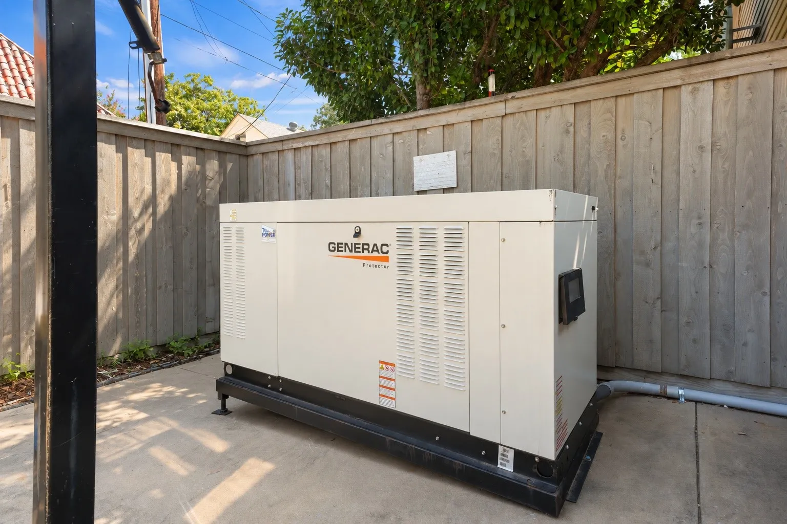 60kW Generac standby whole home generator.