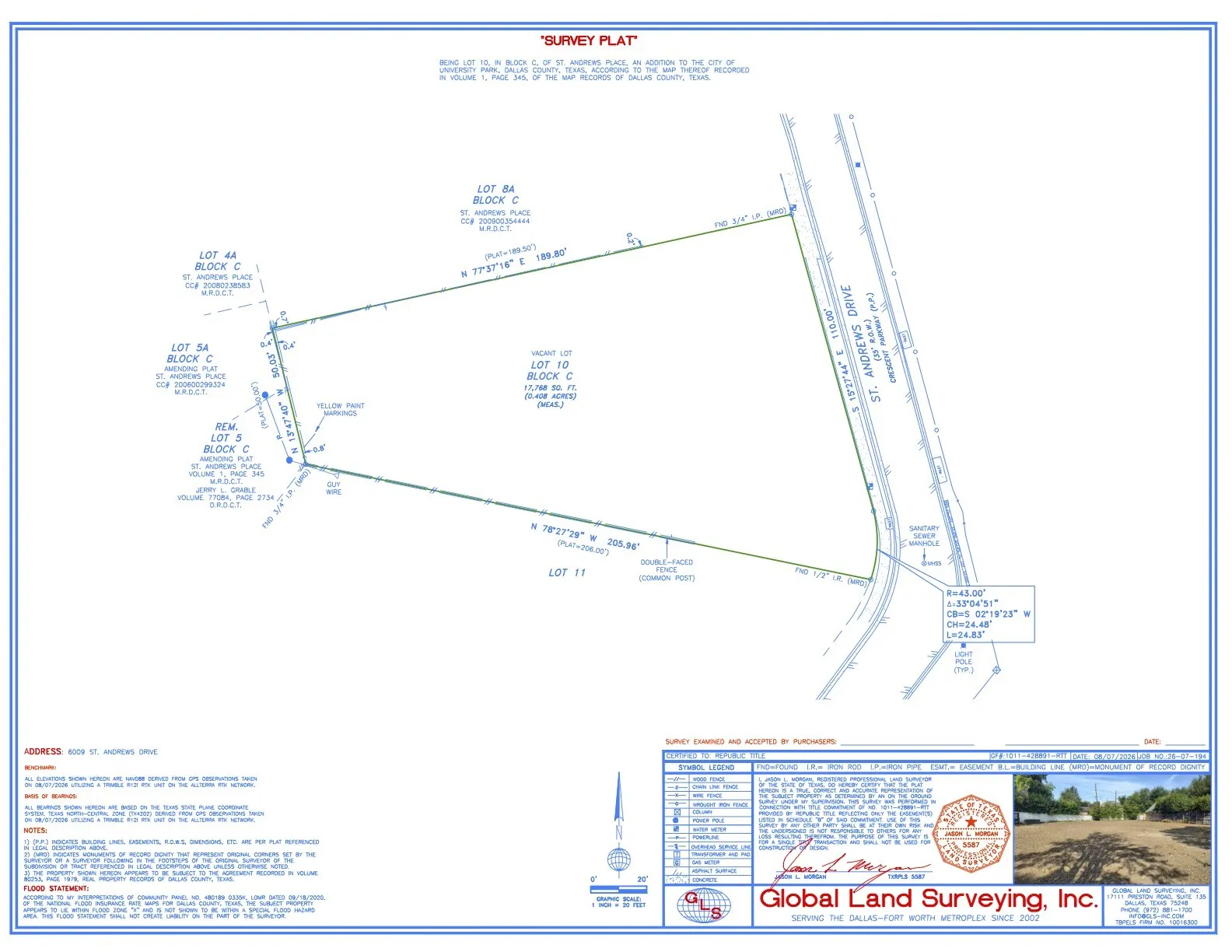 Unimproved Land For Sale in Dallas County , 6009 Saint Andrews Drive, University Park, Texas 75205, 0, 0, Garage spaces, 0 Sqft, built in 0, mls#21383475, Real Estate Agent in University Park, Homes For Sale in Dallas county, Homes For Sale in University Park, Realtor in University Park Texas, Real Estate Brokerage Independent Realty Texas, Luminita Cordes Realtor