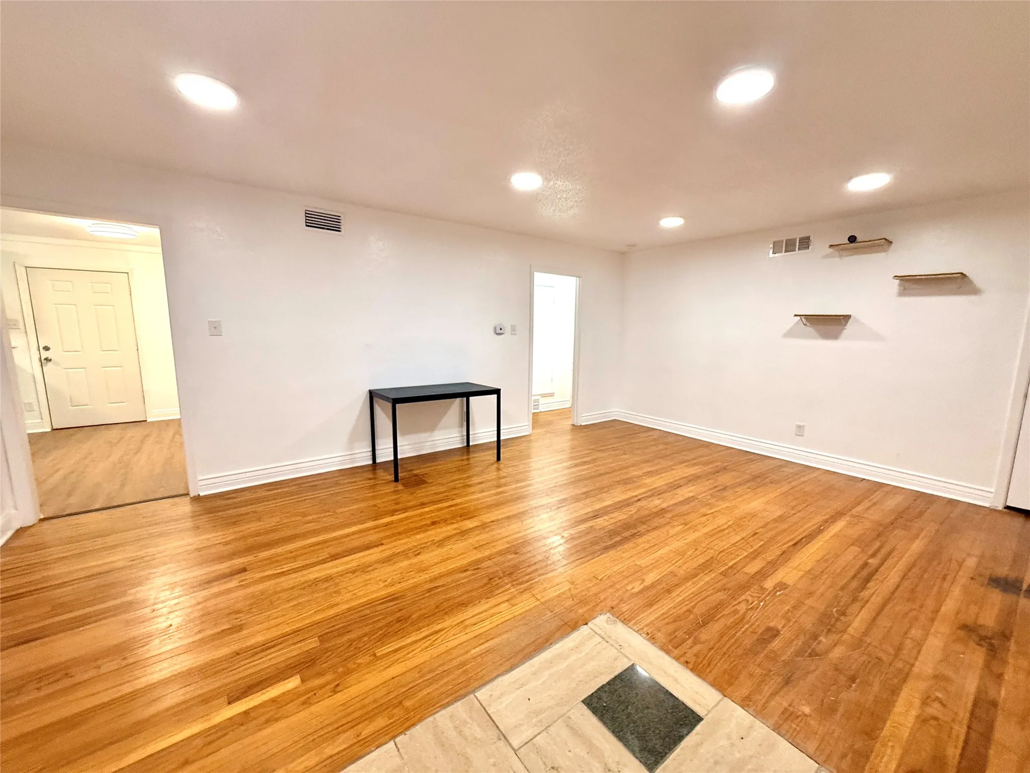 solid original wood floors in most of the home