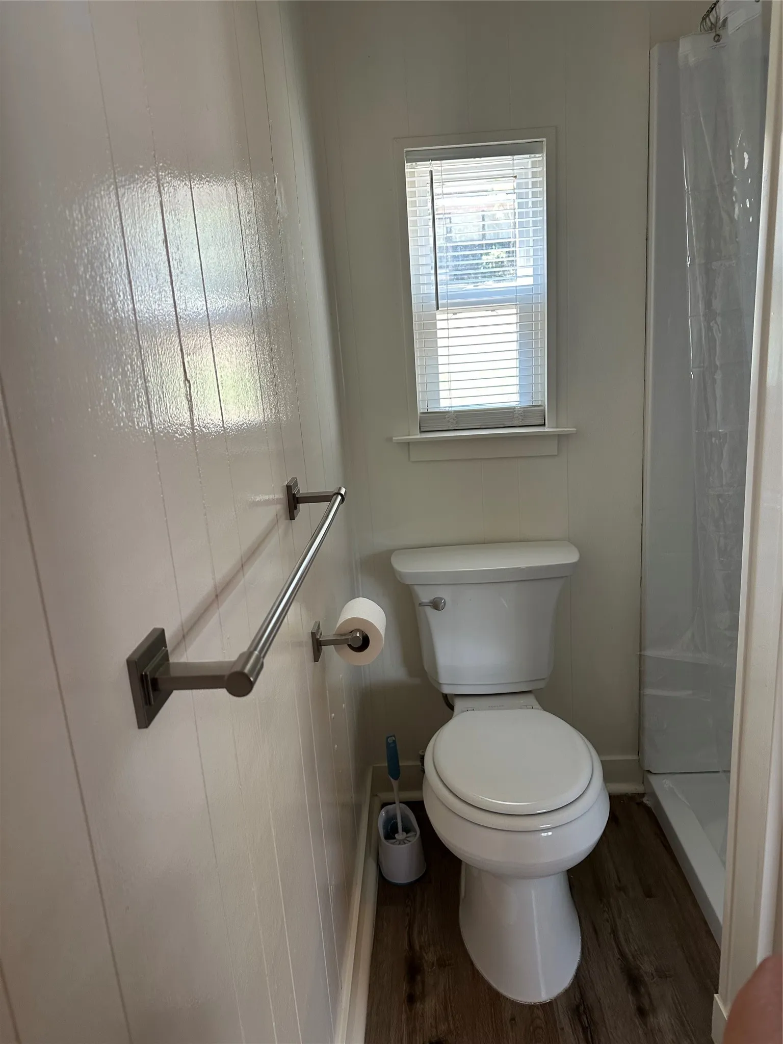 MBTH with a shower to right.