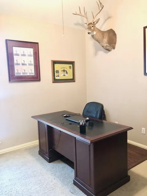 Secondary bedroom makes a great home office