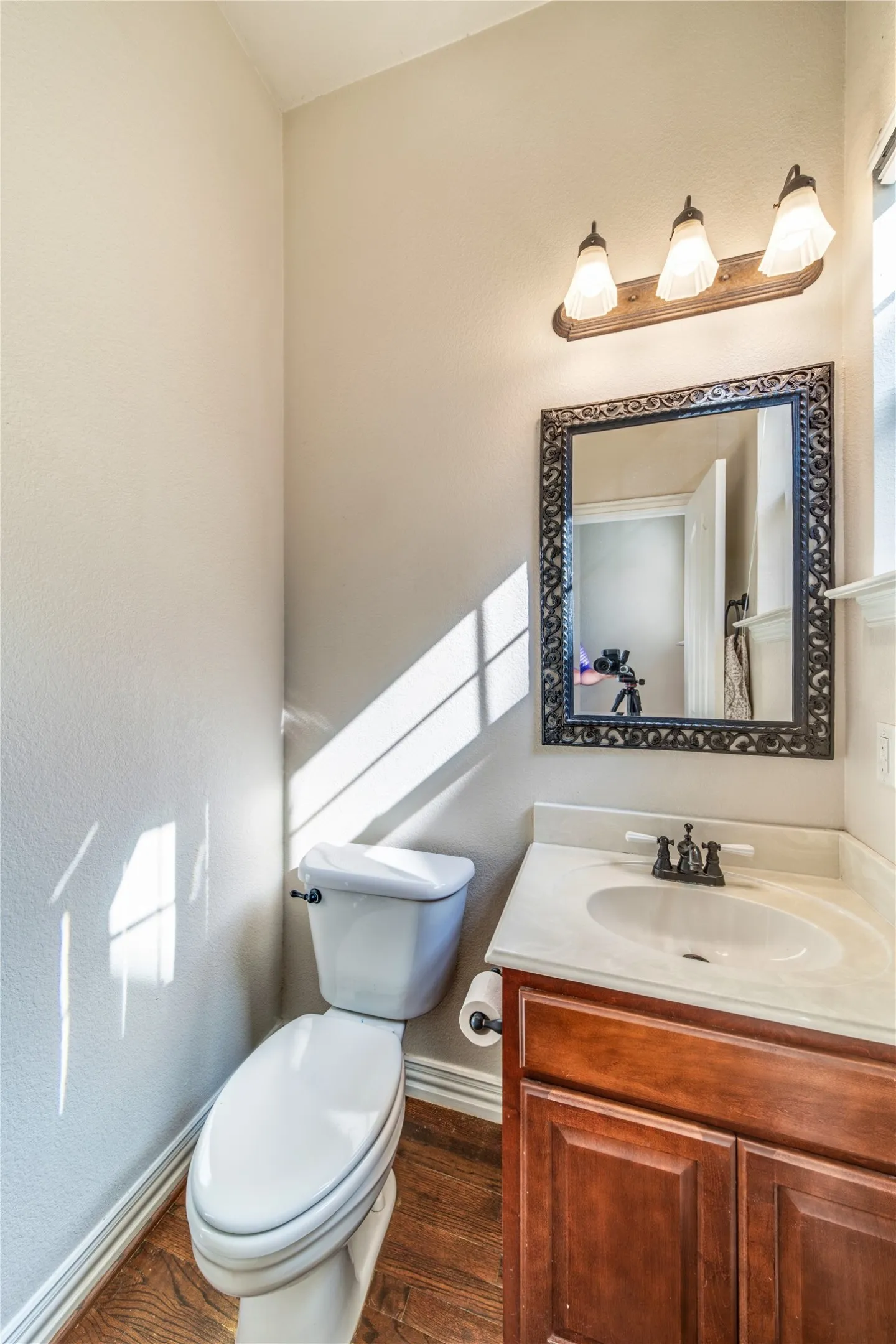 Half bath on main living level