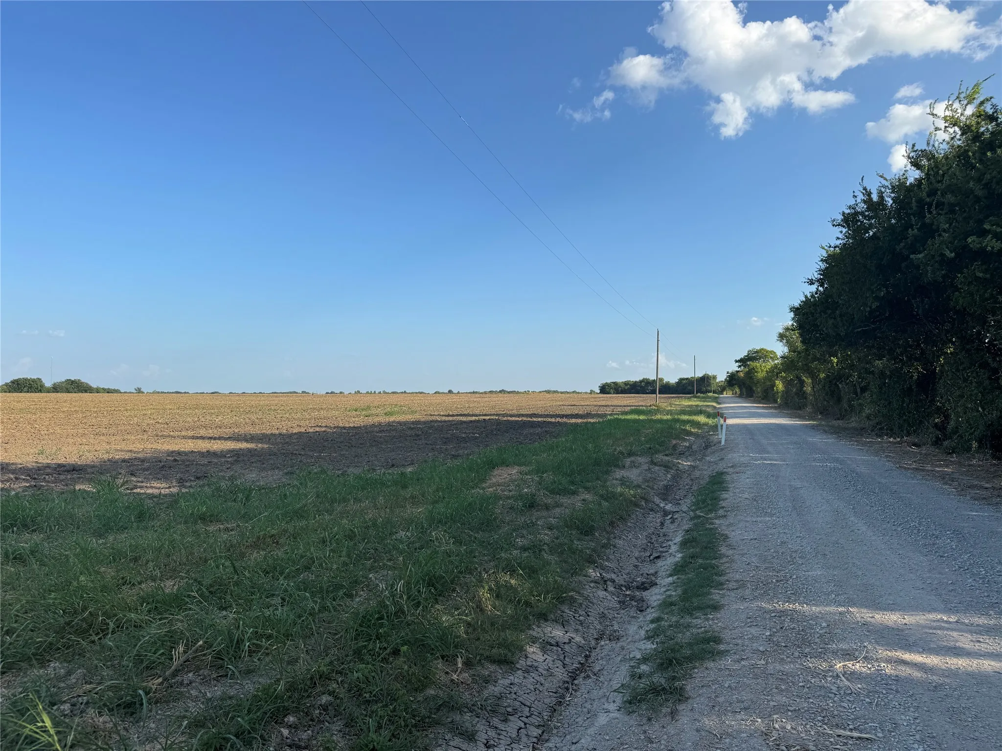 Expansive open land with a clear, flat topography