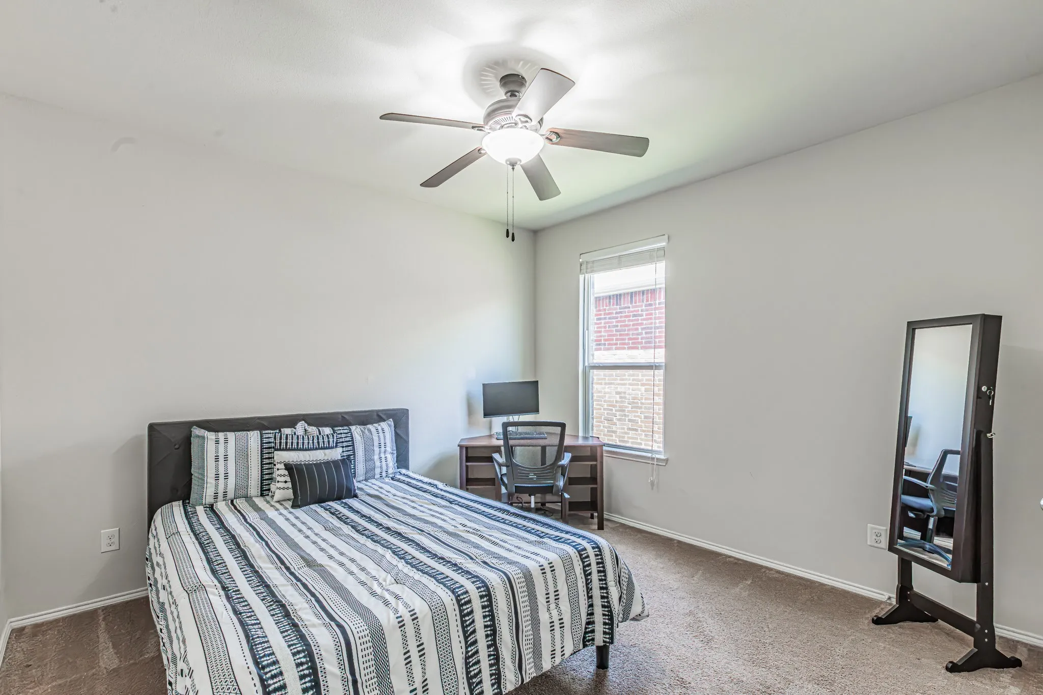 Secondary bedroom with lots of room as well.