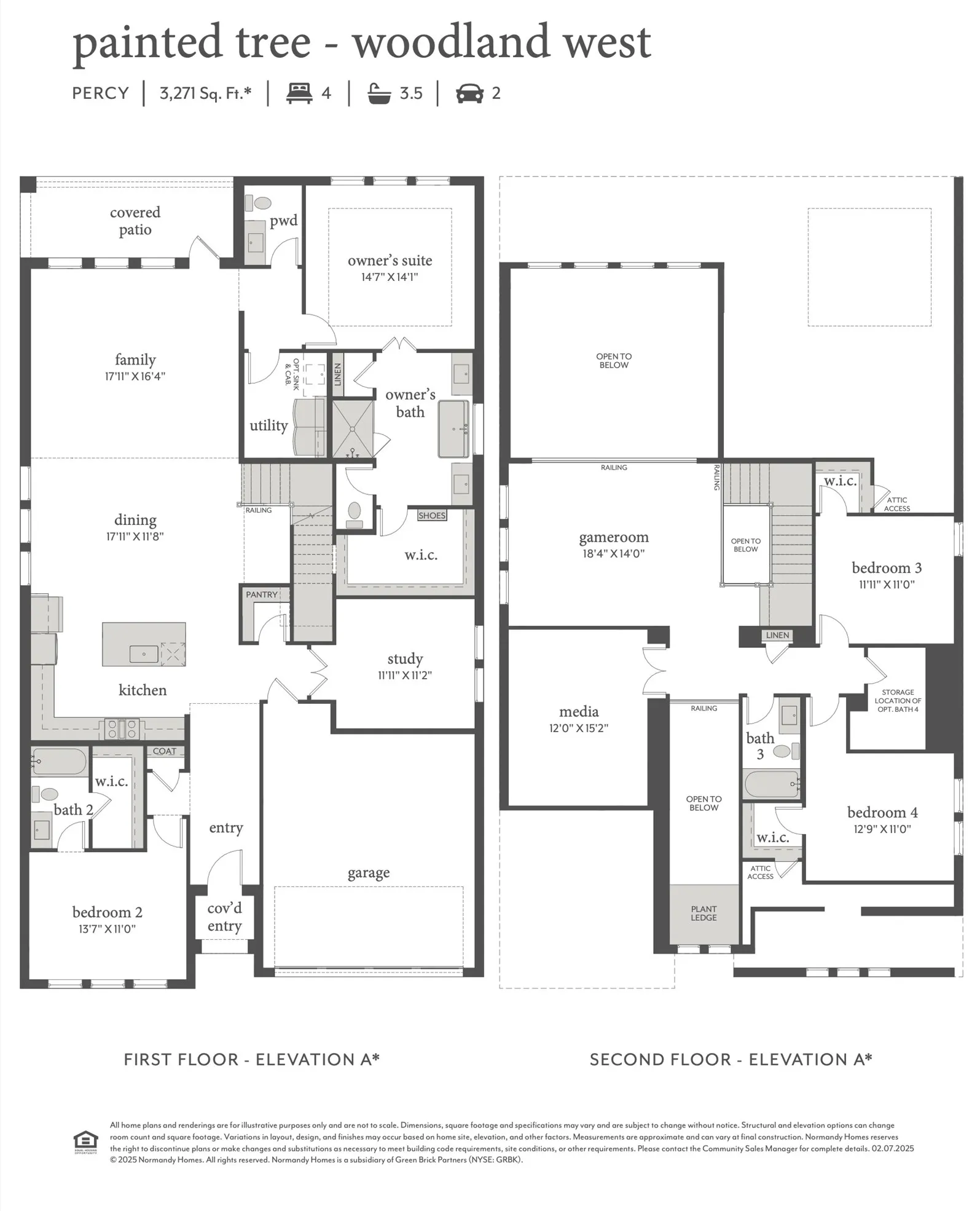 Open, flowing and packed with style, our Percy floor plan is the dream home you have been searching for!