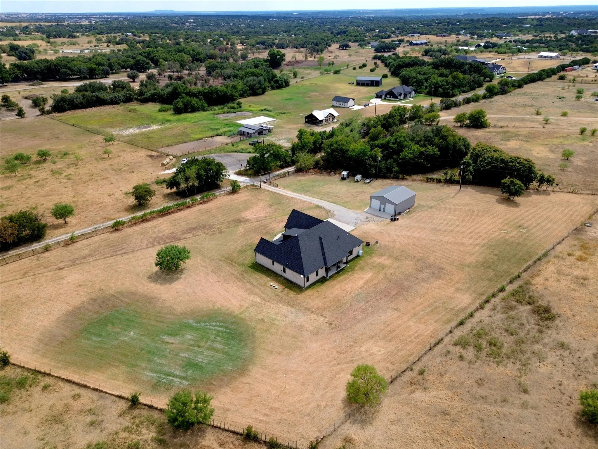 Bring your horses to this fully fenced property with electric gate entry