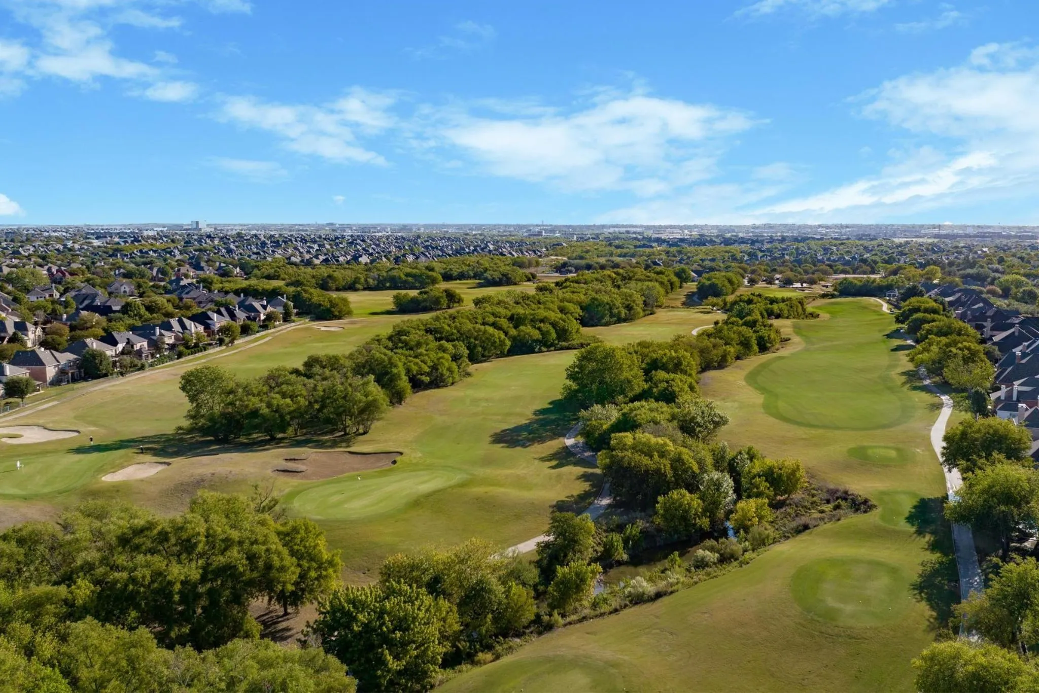 Tee times close to home. The Trails of West Frisco is built around a scenic golf course winding through the neighborhood.
