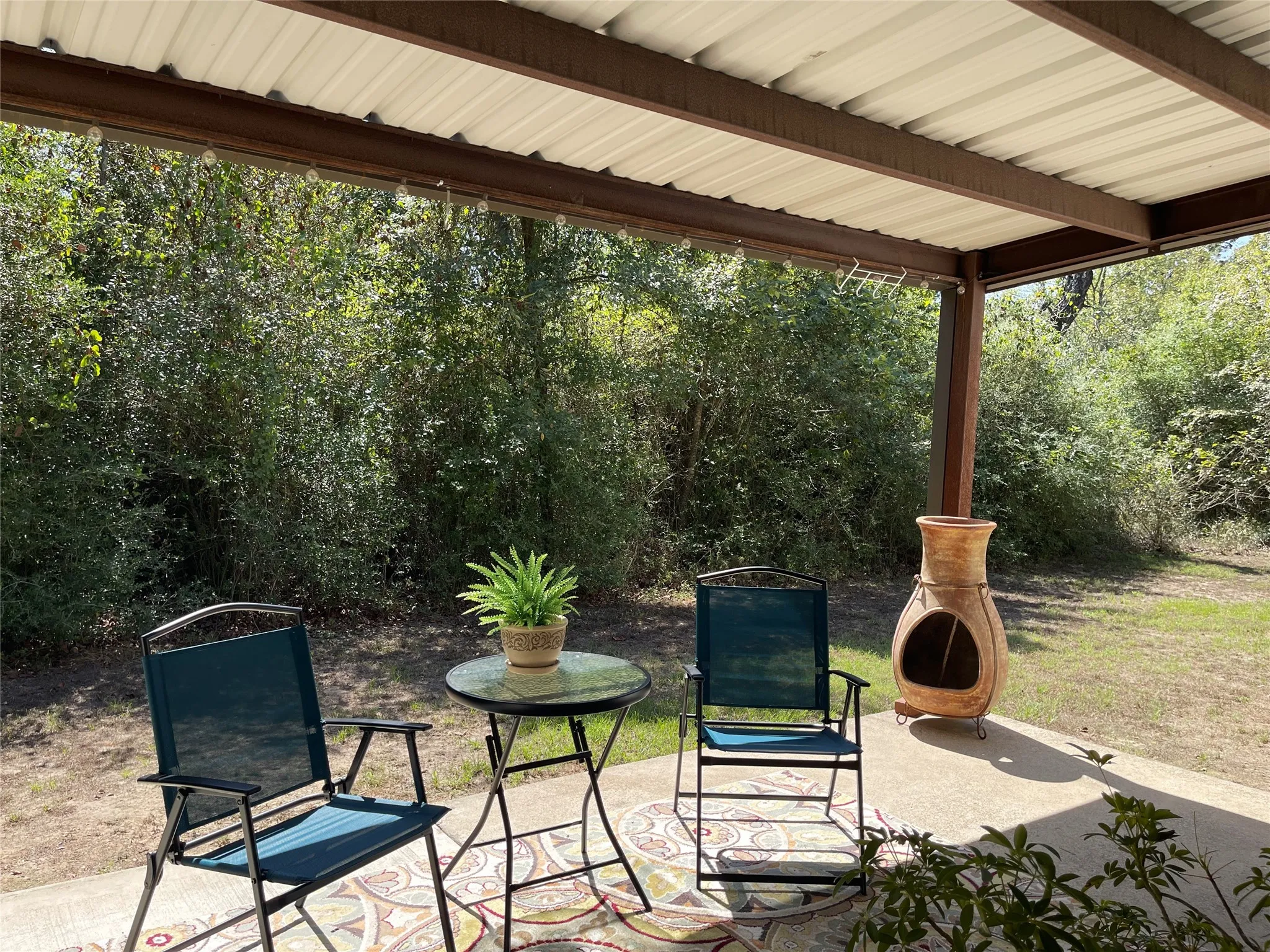 Covered Back Porch