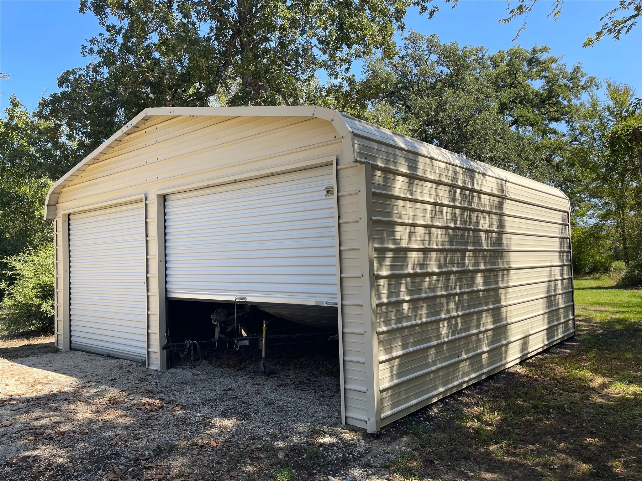 Detached Garage for Boat Storage