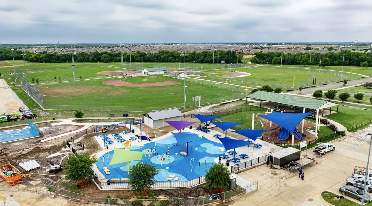 City park across the community