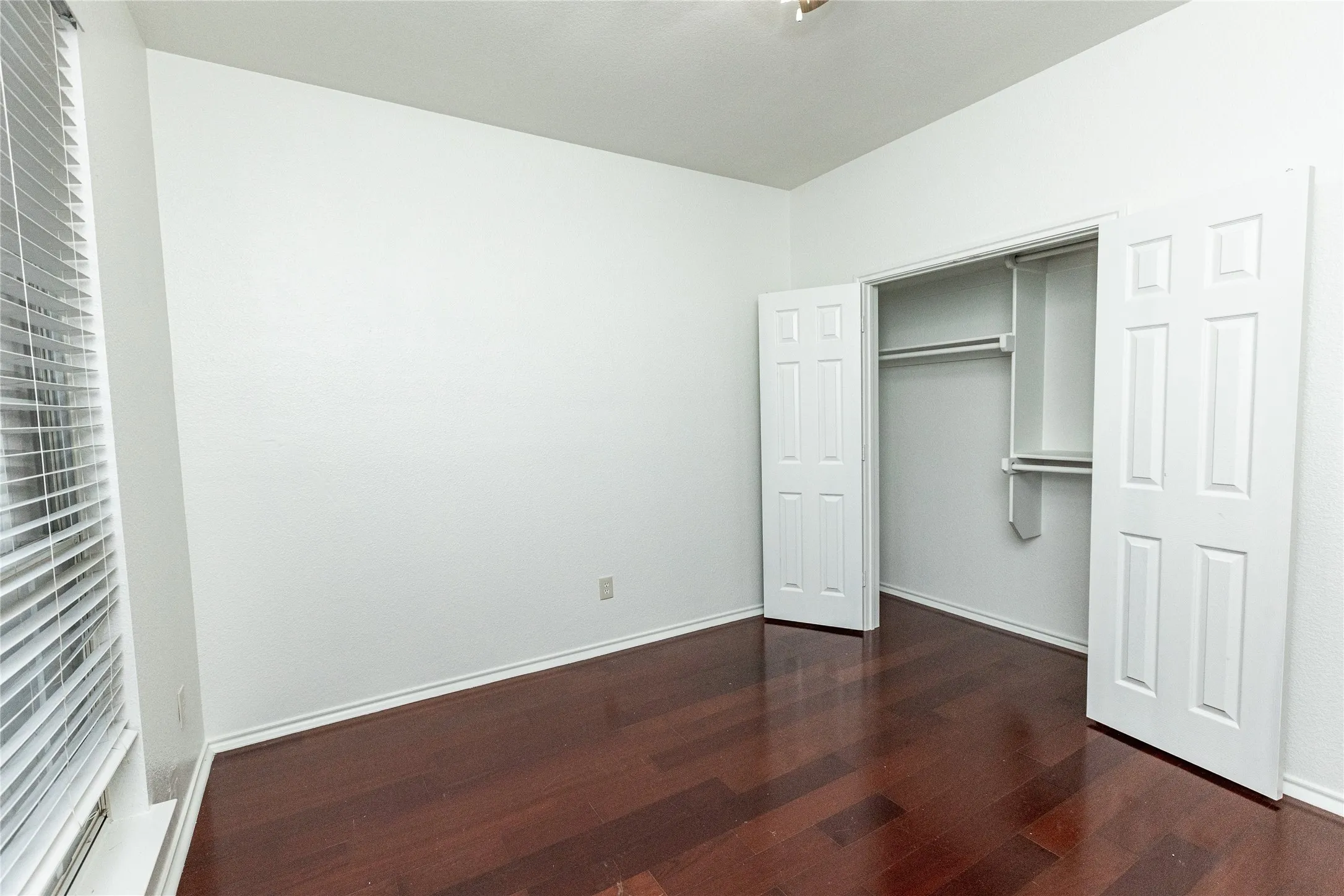 Hardwood-style flooring throughout